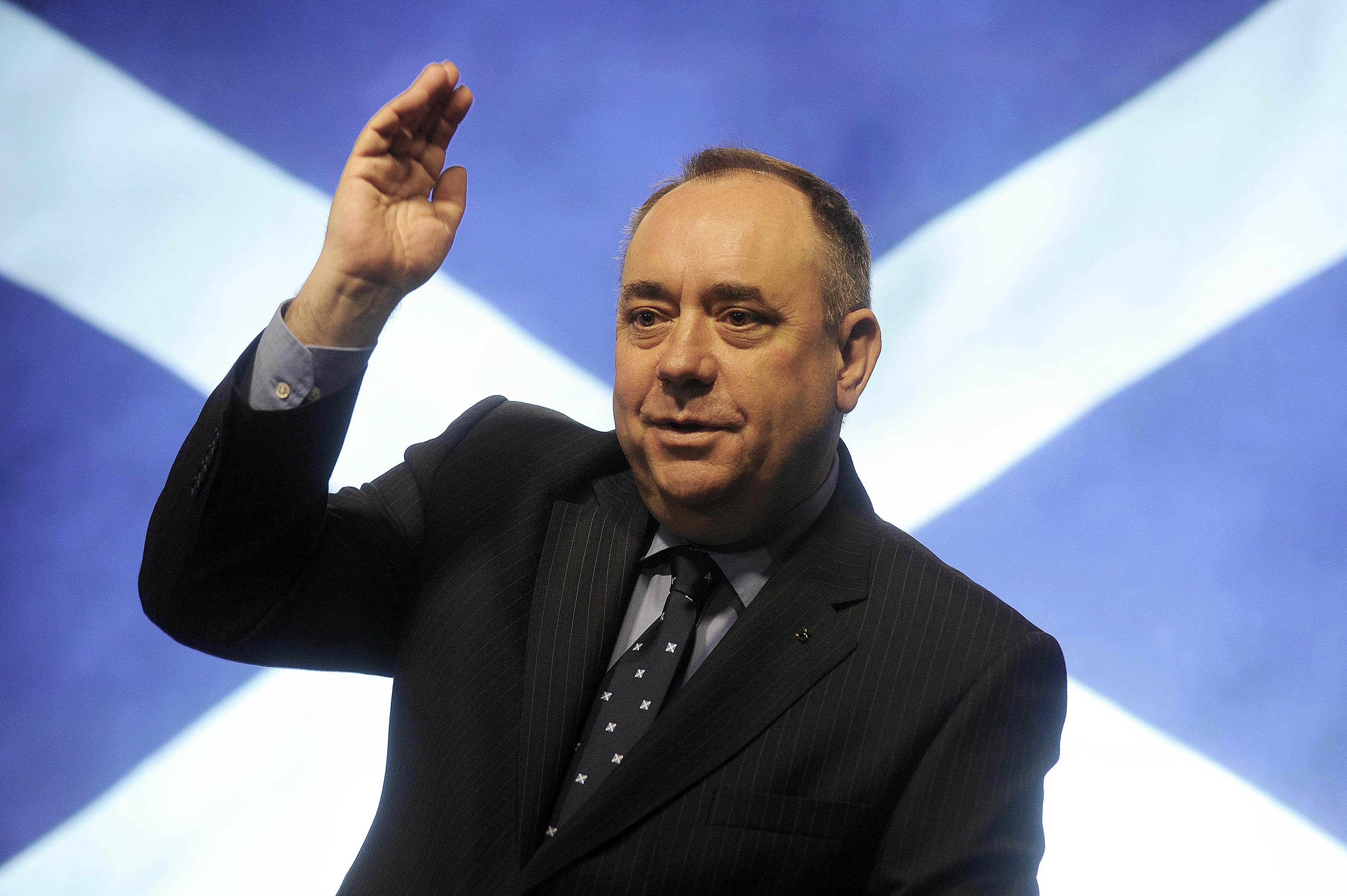 Scotland's First Minister Alex Salmond. Photo: AFP