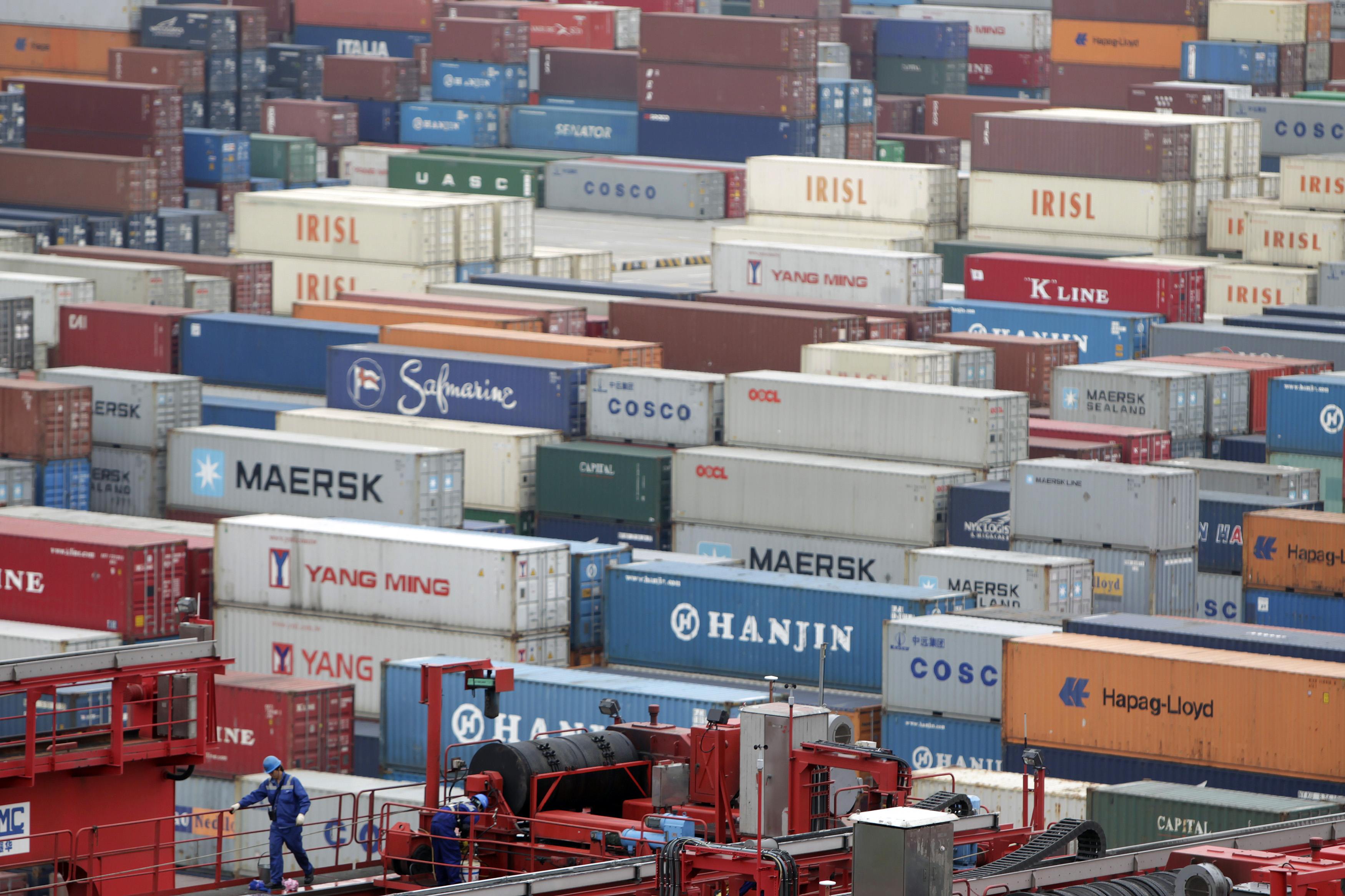 Freight rates to the United States West Coast dropped 3 per cent last week, which was on par with the drop in the same period last year. Photo: Reuters