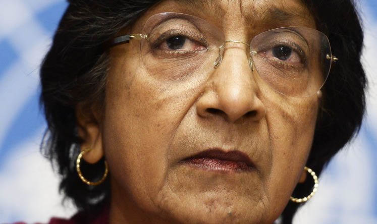 UN High Commissioner for Human Rights Navi Pillay. Photo: AFP