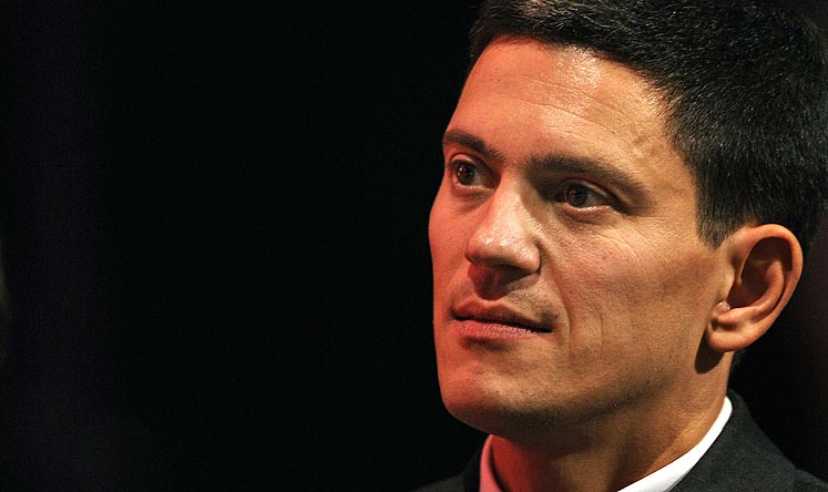 Co-chair of the Global Oceans Commission and Britain's former foreign secretary David Miliband. Photo: Reuters