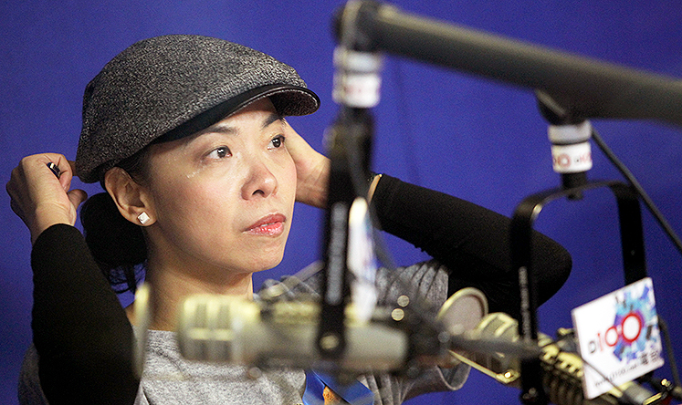 Sacked Commercial Radio host Li Wei-ling. Photo: Sam Tsang