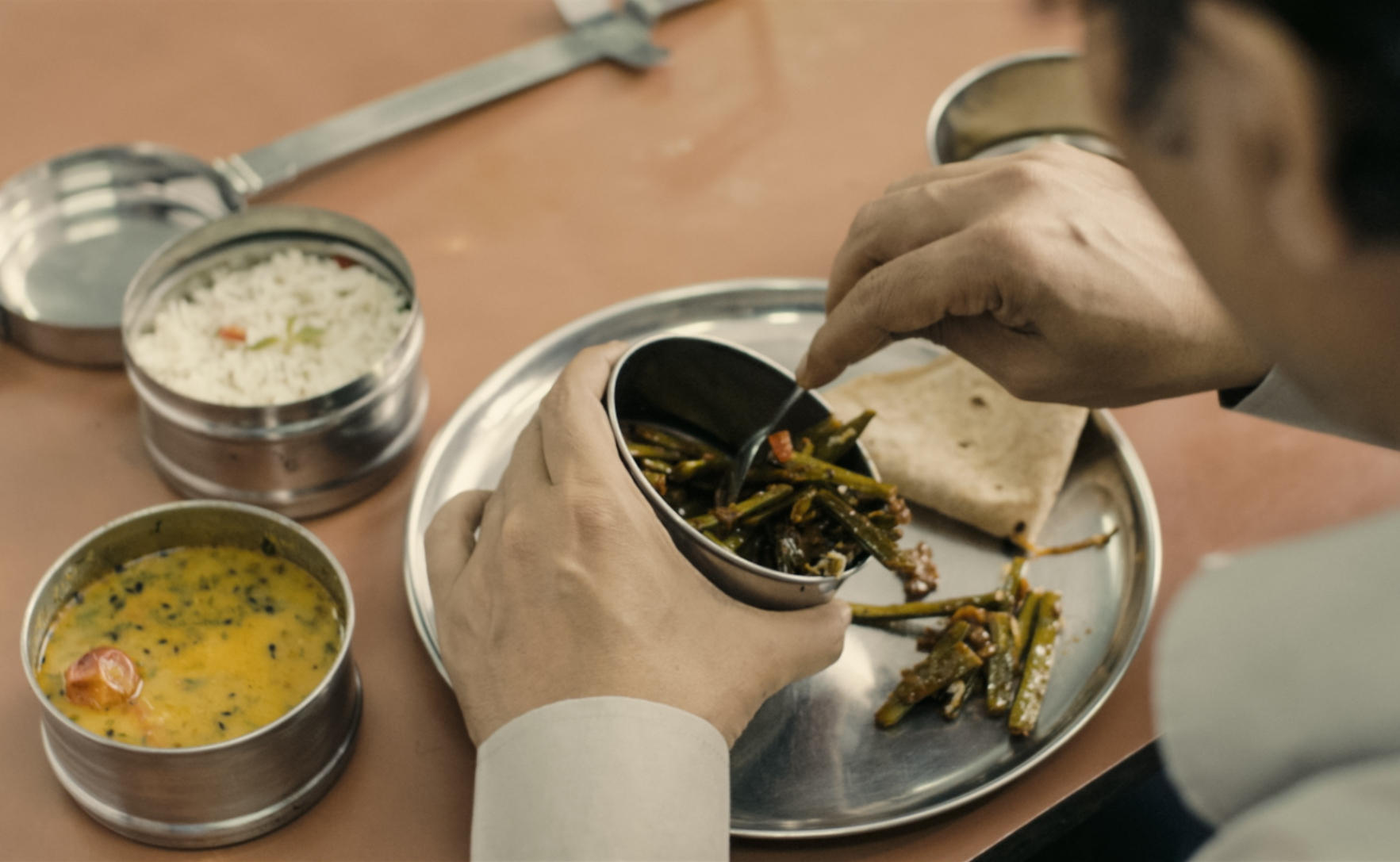 A scene from Ritesh Batra's The Lunchbox。