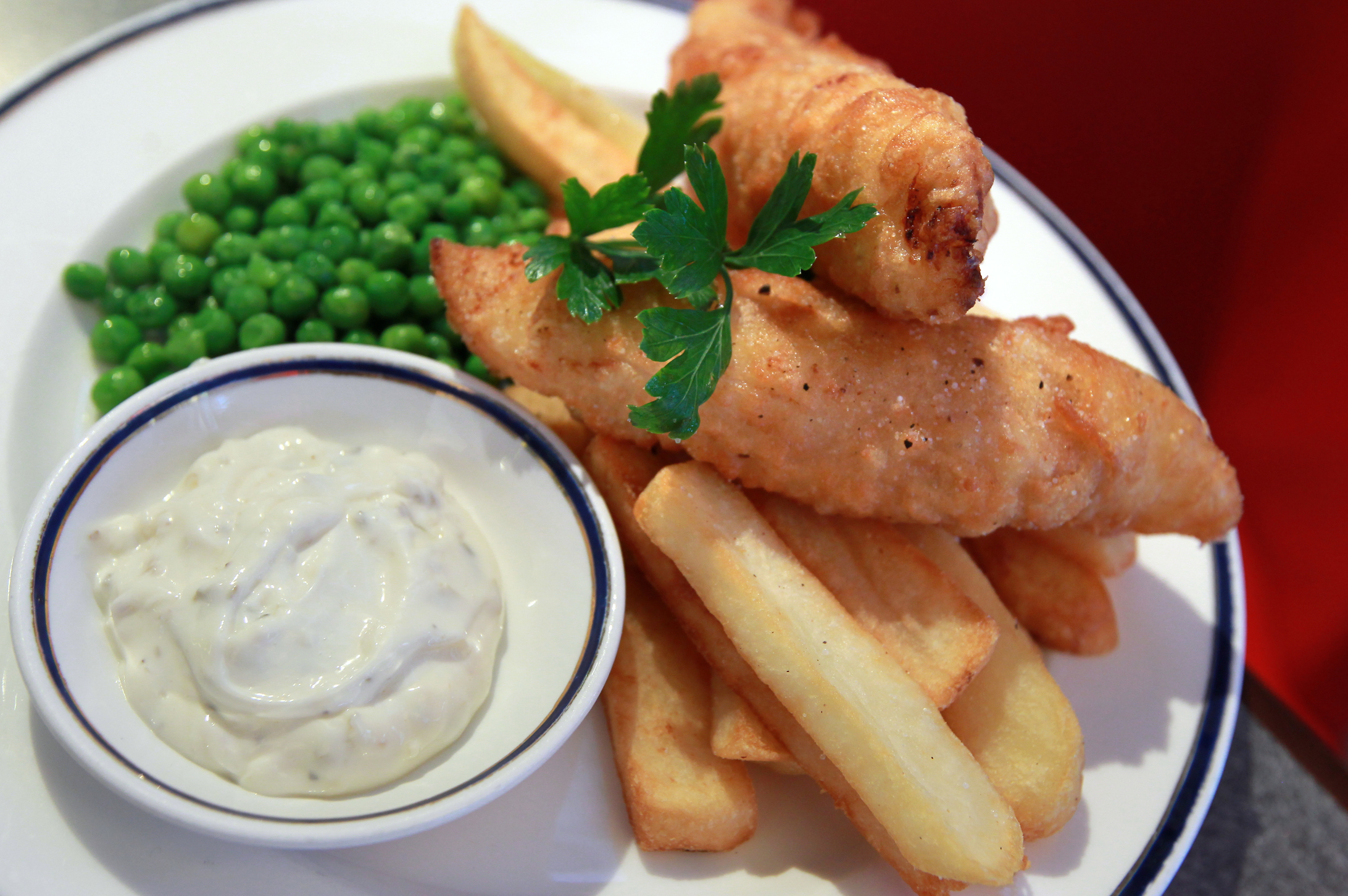 Traditional British food: fish and chips. Photo: SCMP Pictures