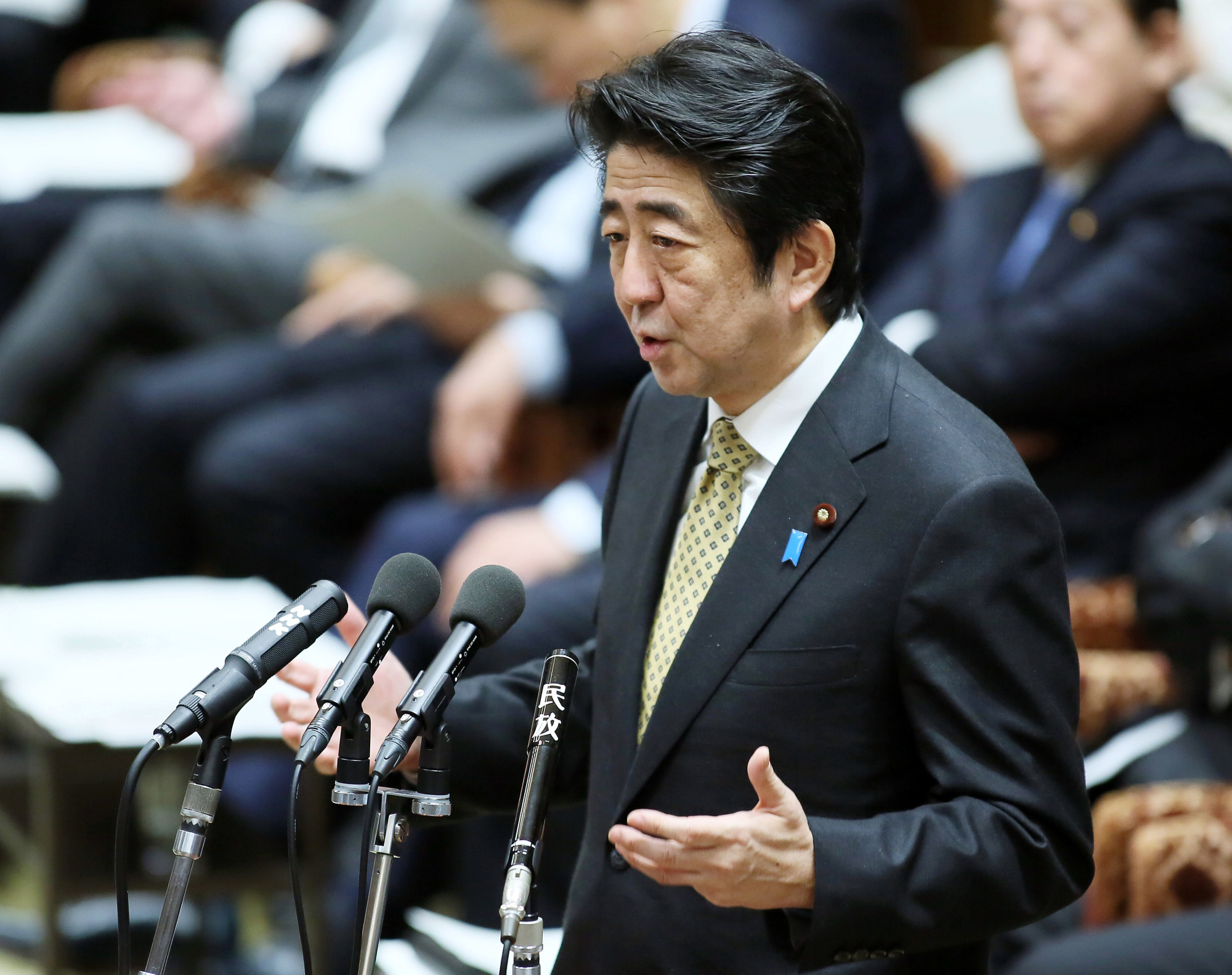 Prime Minister Shinzo Abe and his Liberal Democratic Party have been working to bring the nuclear reactors back online since Abe took office in 2012. Photo: Bloomberg