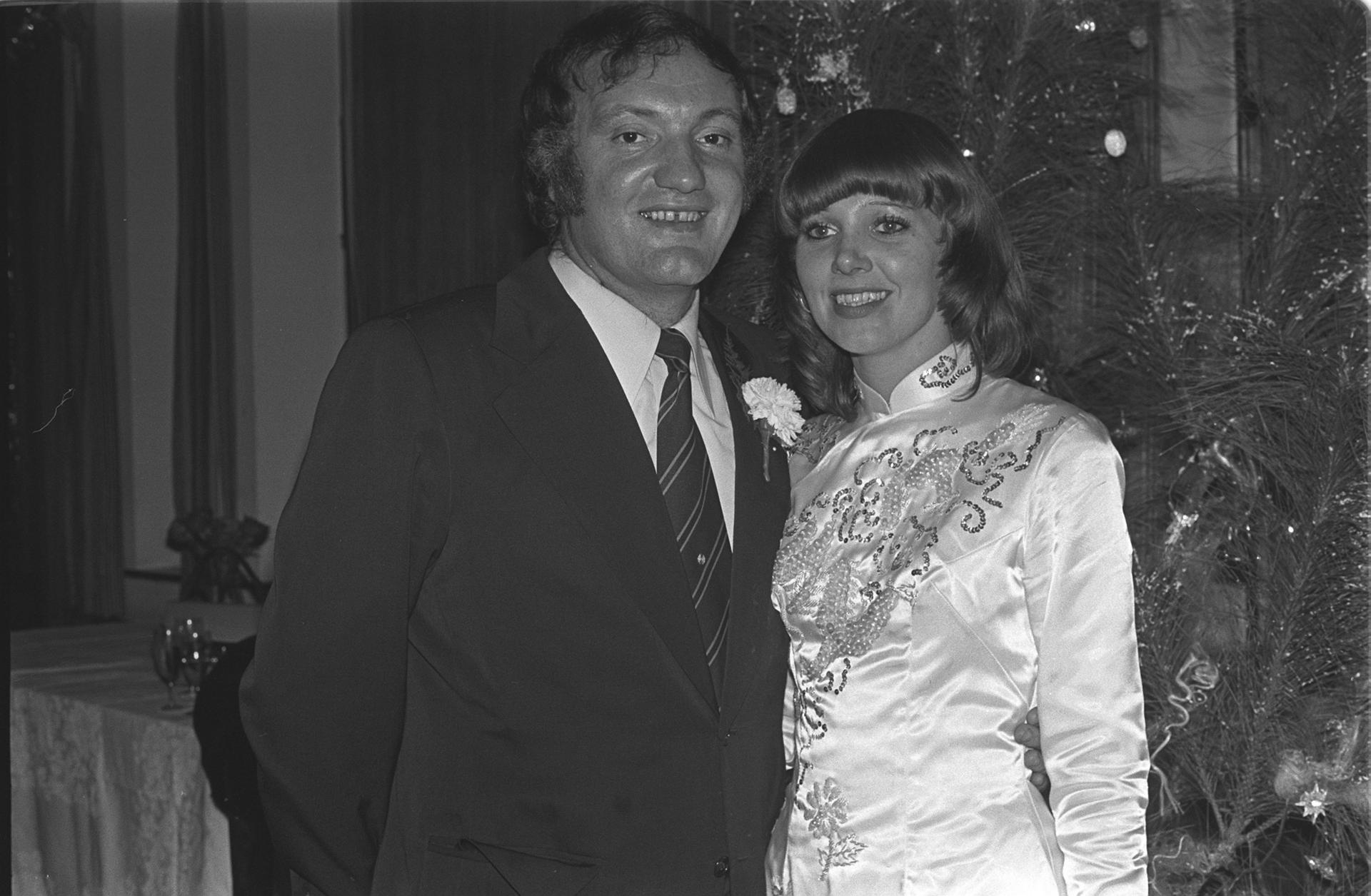 Walter Gerrard with his wife, Barbara. Photo: SCMP Picture