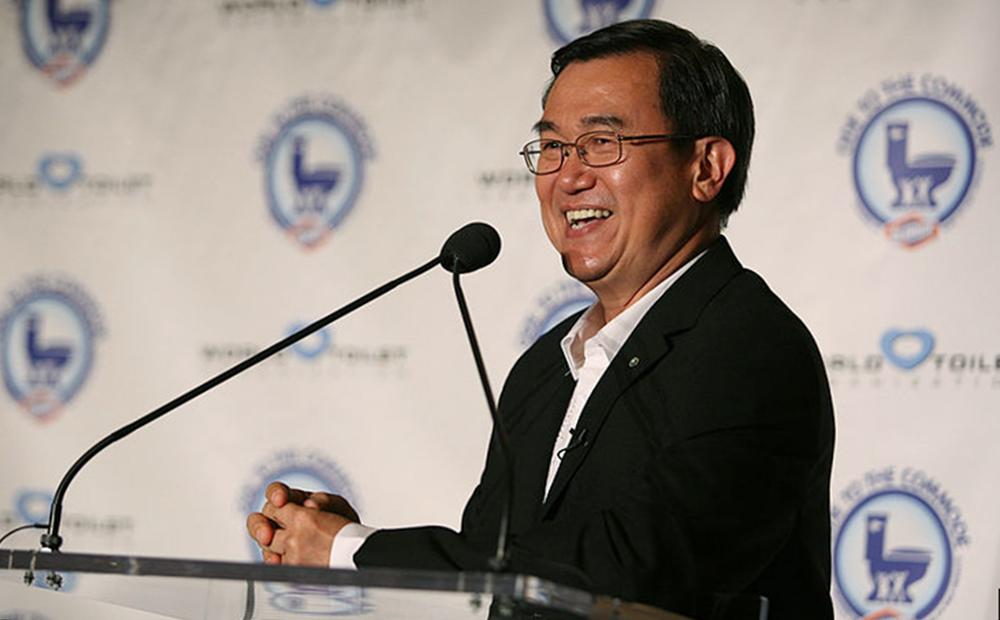 Jack Sim Ruihua, World Toilet Organisation's Singapore founder