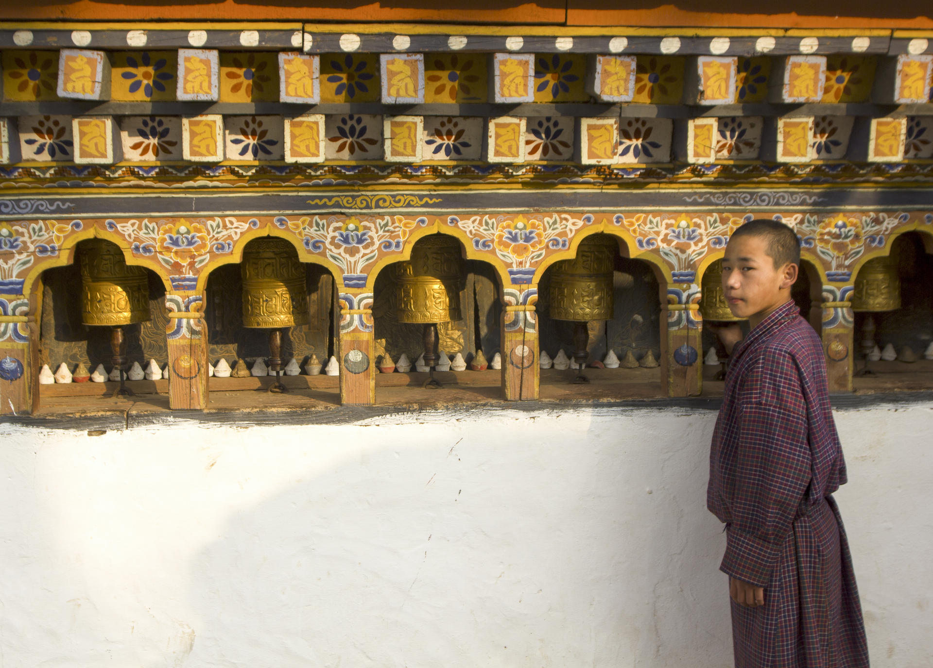 Chimi Lhakhang, the Divine Madman’s temple, in Punakha.