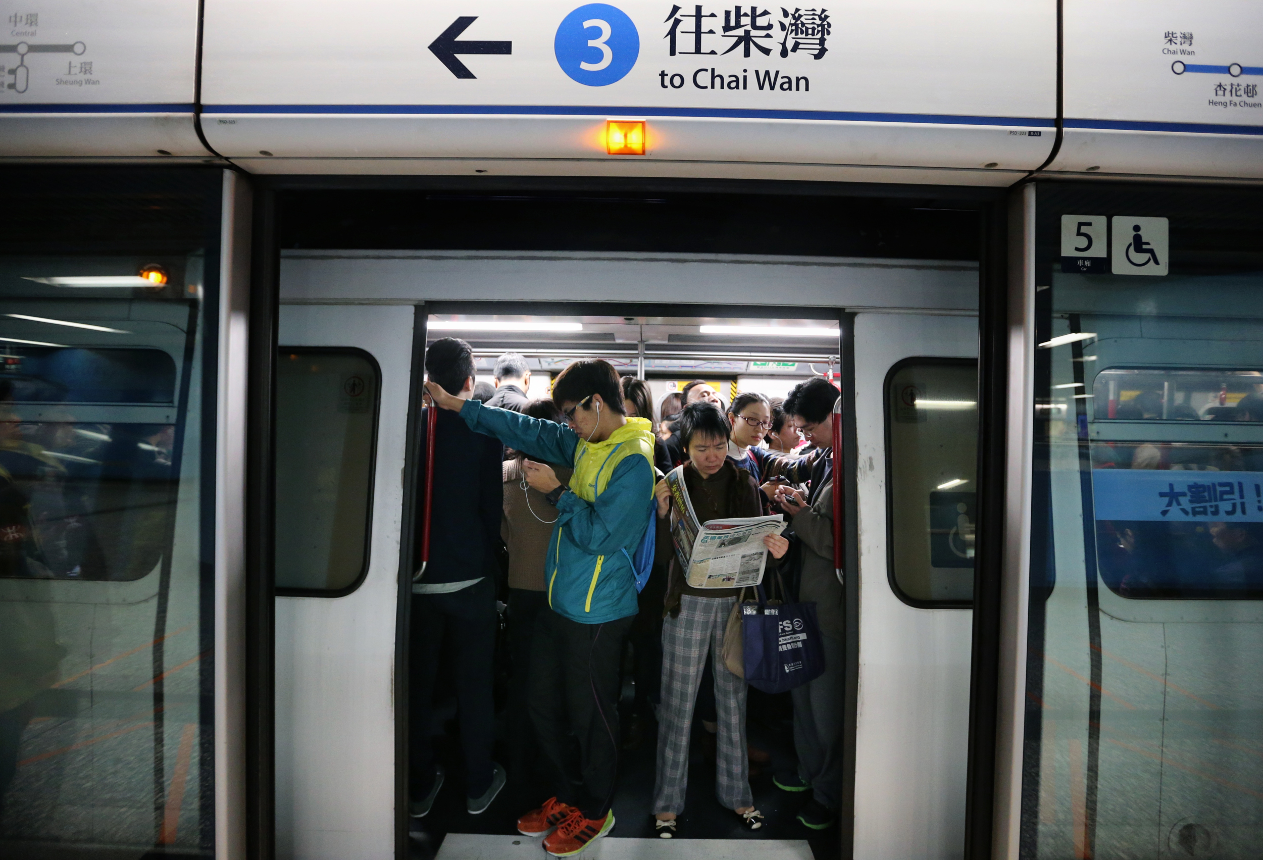 A 3.6 per cent fare increase starts at the end of next month. Photo: K. Y. Cheng