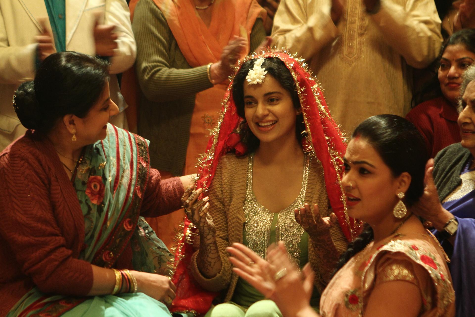 Kangana Ranaut plays Rani, the titular Queen in the Bollywood hit. 