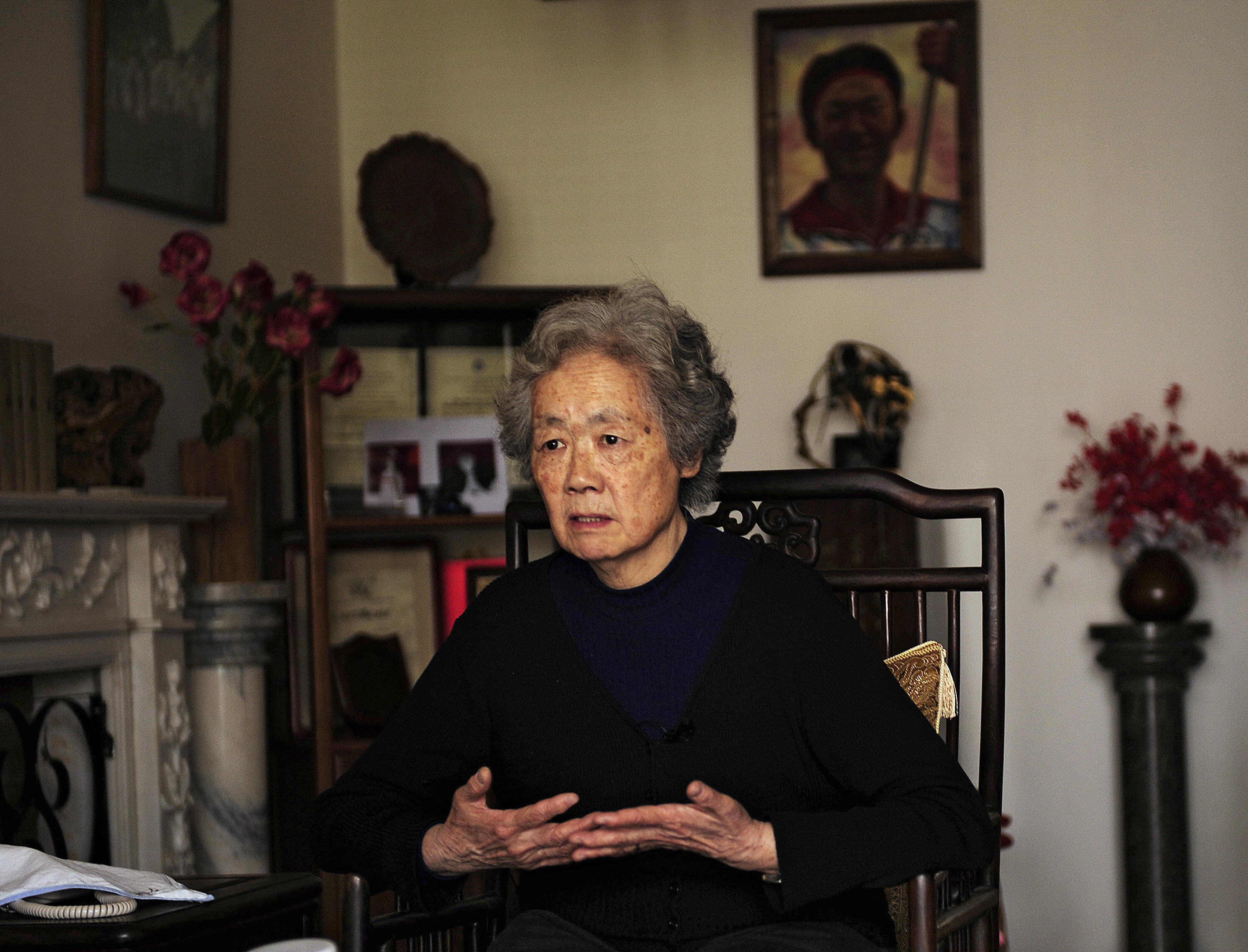 Ding Zilin, the founder of Tiananmen Mothers, was among those angered by the Deutsche Welle article. Photo: AFP
