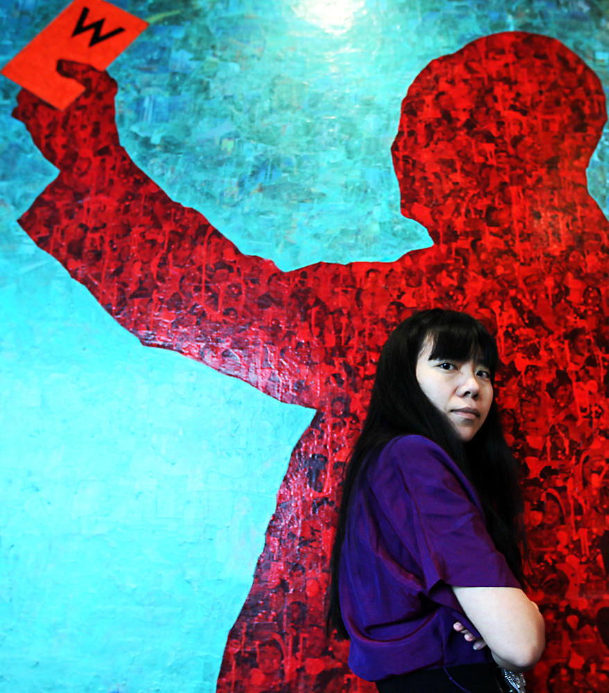 London-based writer Xiaolu Guo tackles questions of identity in her novelI Am China. Photo: Jonathan Wong