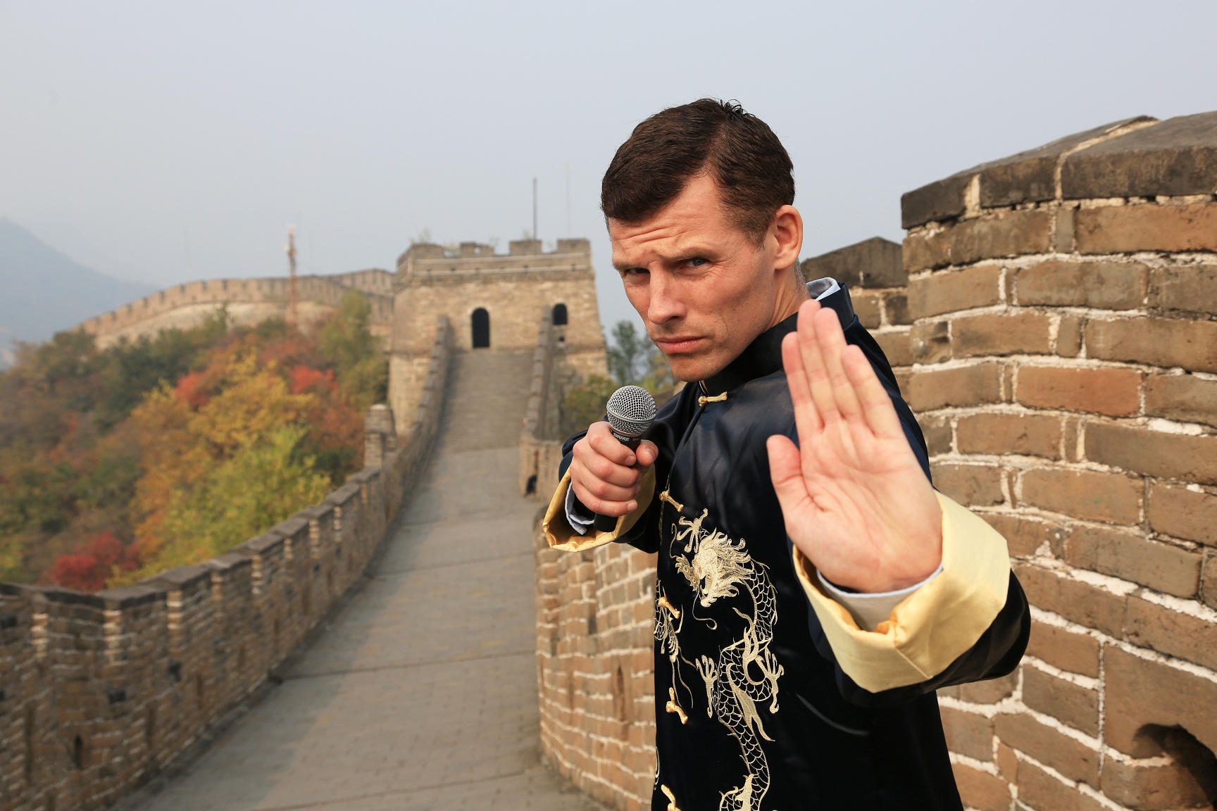 Des Bishop, Beijing-based stand-up comedian.