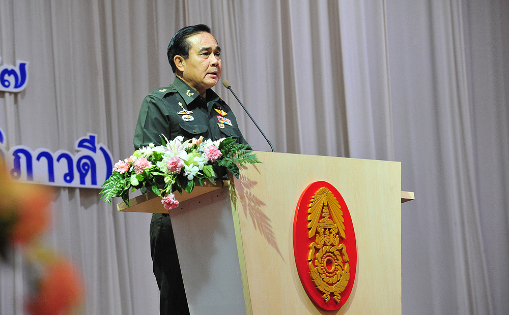 Thailand's coup leader and army commander General Prayuth Chan-ocha. Photo: Xinhua