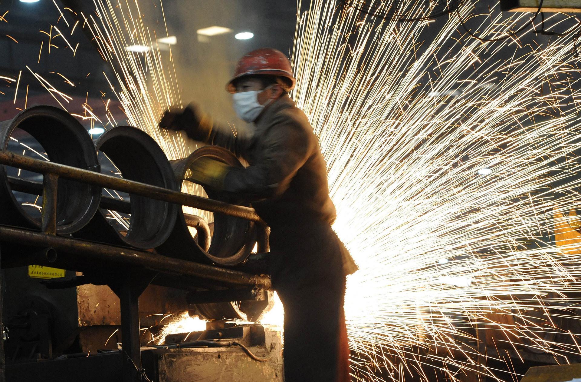Certain steel products from China were hit with tariffs under the US law challenged by Beijing. Photo: AFP