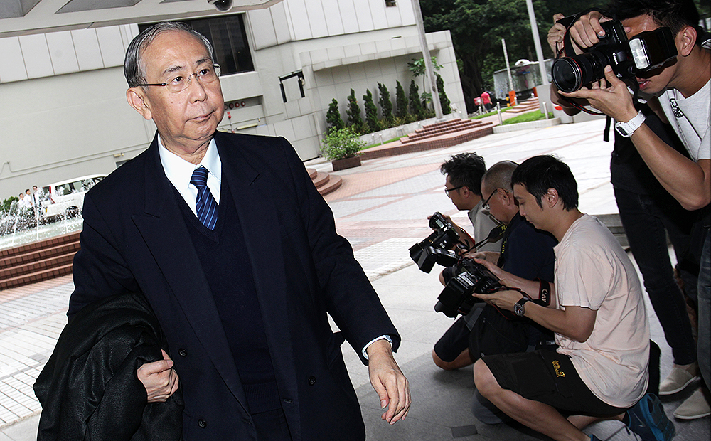 Rafael Hui Si-yan appears at the High Court in Admiralty. Photo: Dickson Lee