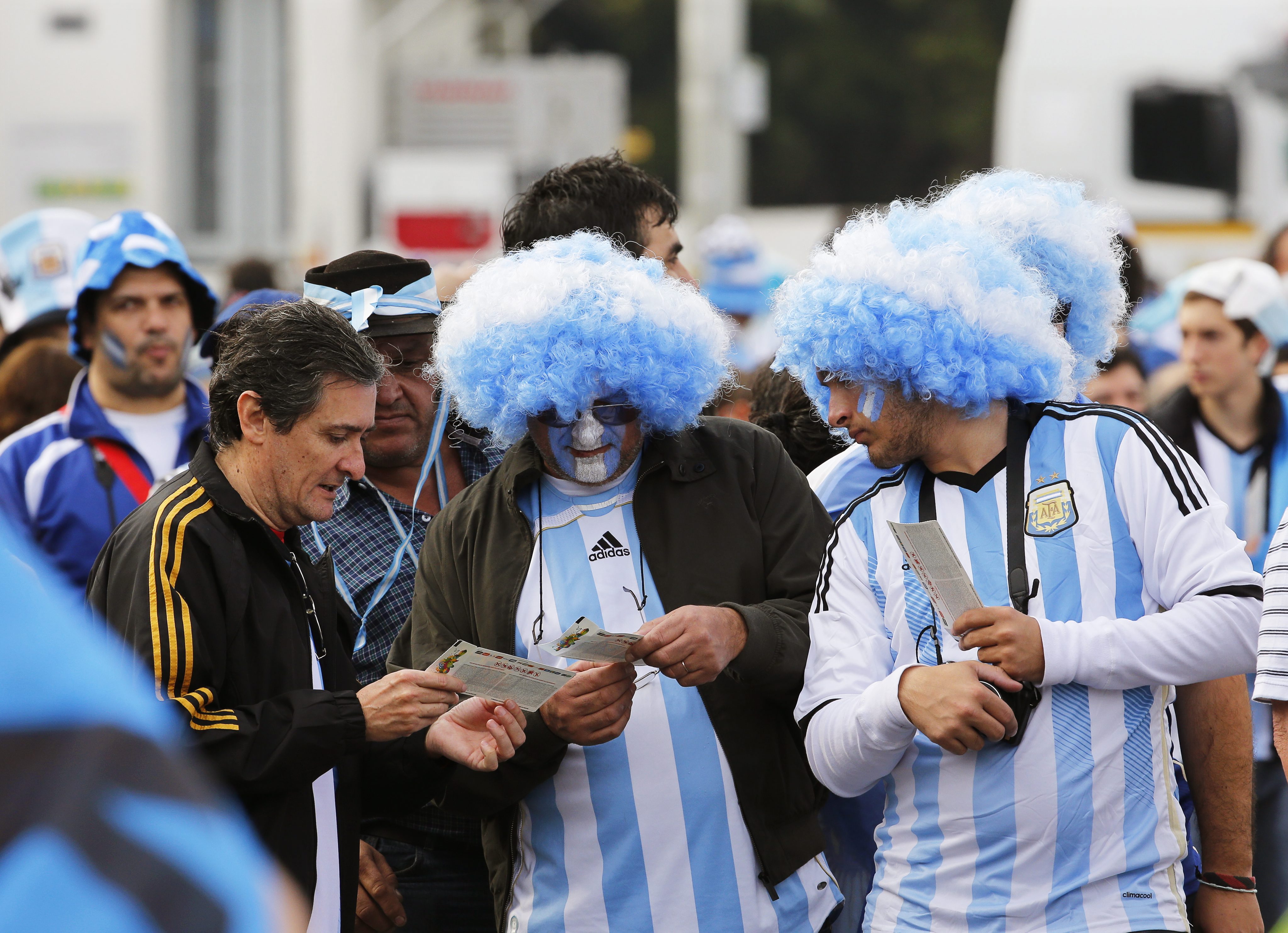 Securing tickets to the final between Germany and Argentina is easier since Brazil's exit. Photo: EPA 