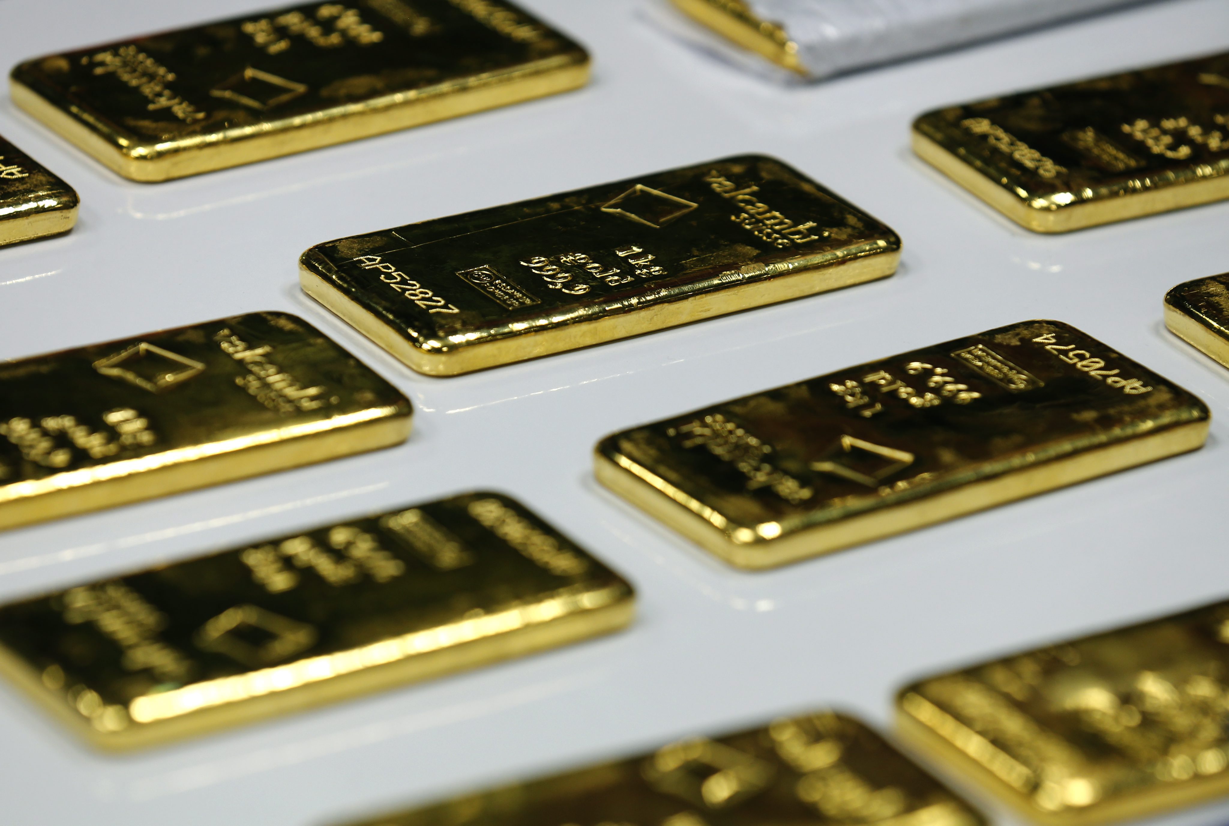 The London gold fix provides a reference price for traders around the world. Photo: EPA