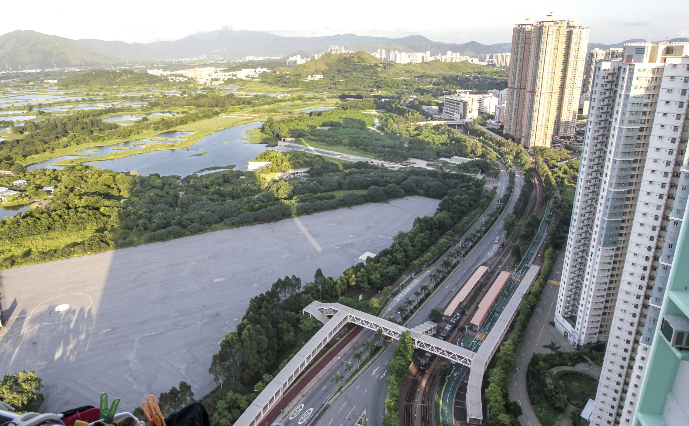 The development at Tin Shui Wai will have views of the Hong Kong Wetland Park. Photo: Edward Wong