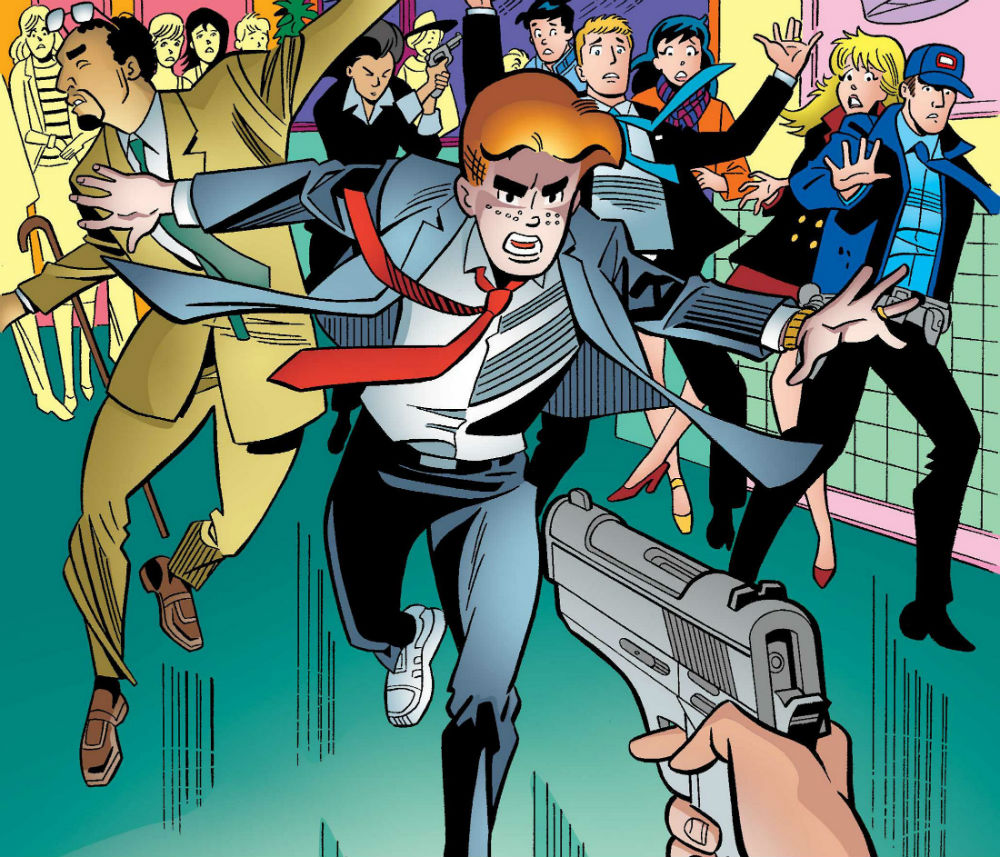 Archie has tackled gay marriage and gun control. Photo: Reuters