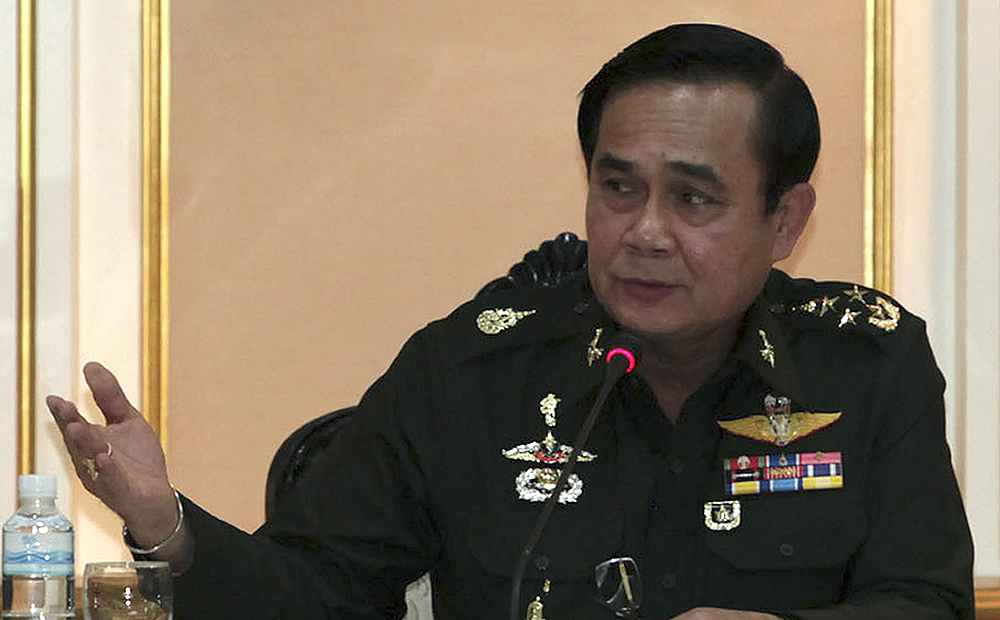 Thai army chief and junta head General Prayuth Chan-ocha. Photo: EPA