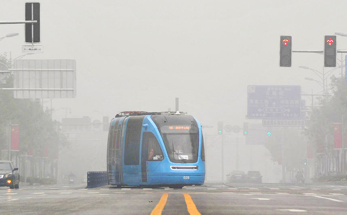 The venture wants to expand public transport in cities like Shenyang. Photo: Xinhua
