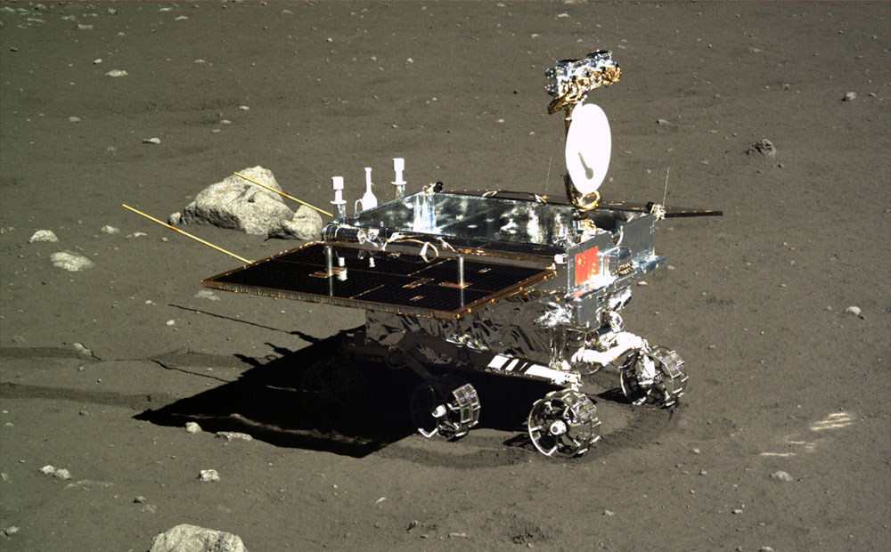 The Chinese lunar rover likely became crippled after hitting a rock while it navigated difficult terrain.