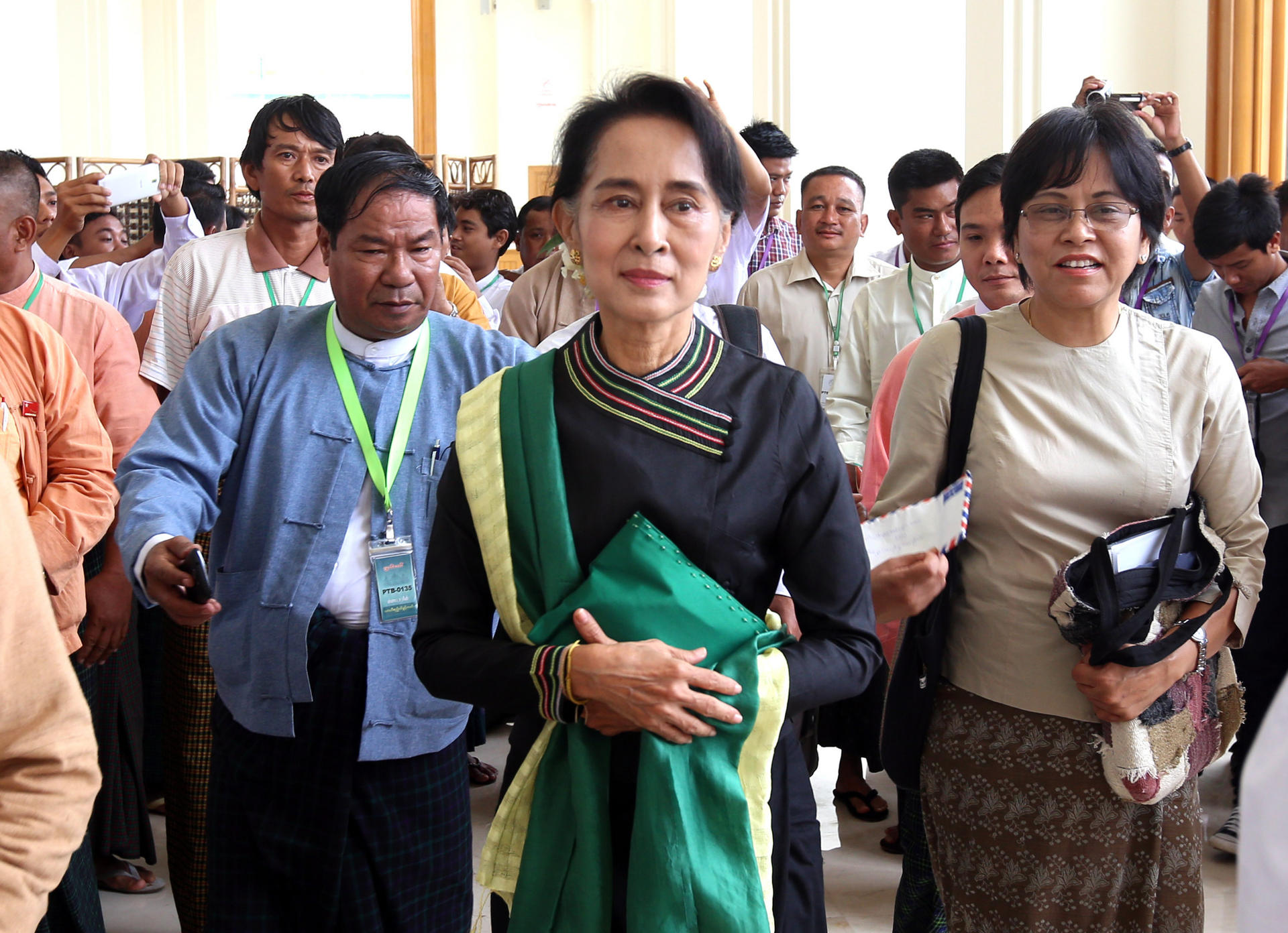 Suu Kyi's bid for the presidency is running out of time. Photo: Xinhua