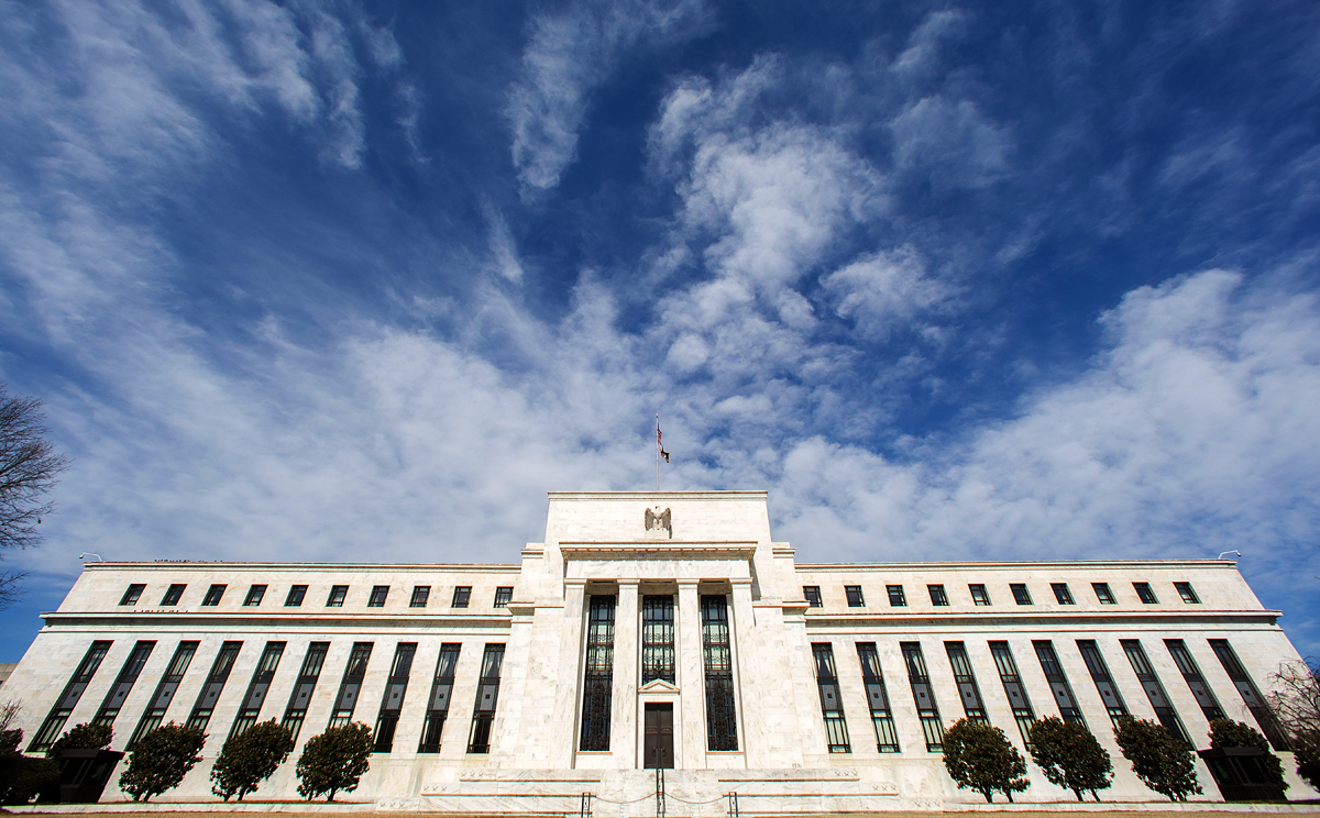 The Federal Reserve is expected to keep its target for overnight bank lending at zero to 0.25 per cent at the end of its two-day meeting, based on a survey of economists. Photo: AP