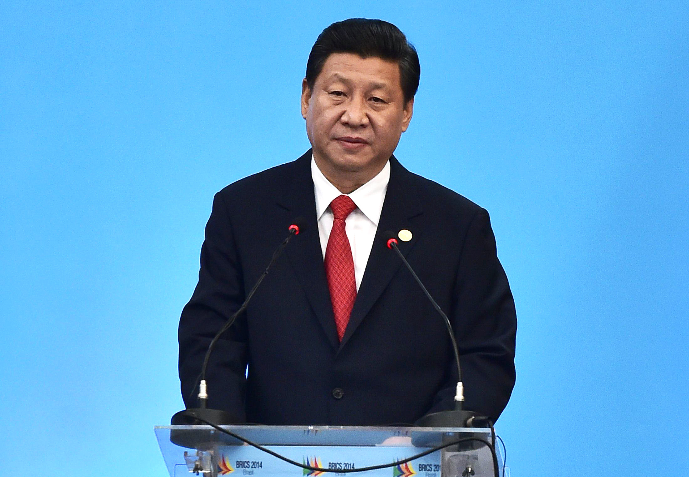 President Xi Jinping tersely told officials that he was disregarding his 'life and reputation' to see the crackdown until the very end. Photo: AFP