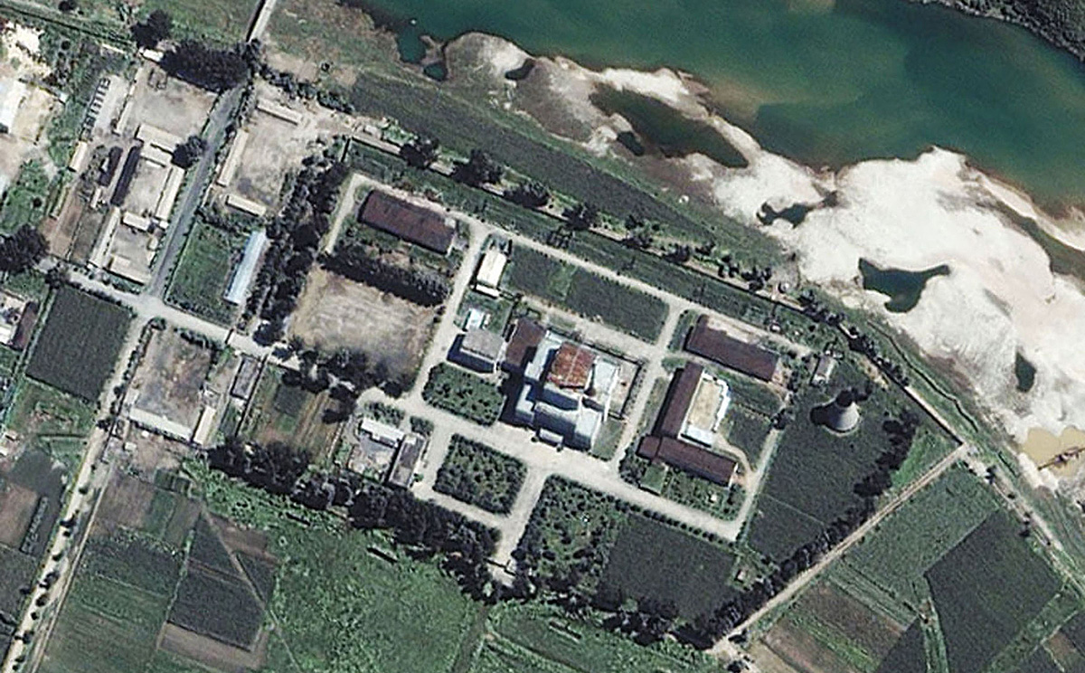 File image from 2002 of a satellite photo of the Yongbyon nuclear facility, about 100km north of Pyongyang. Photo: Reuters