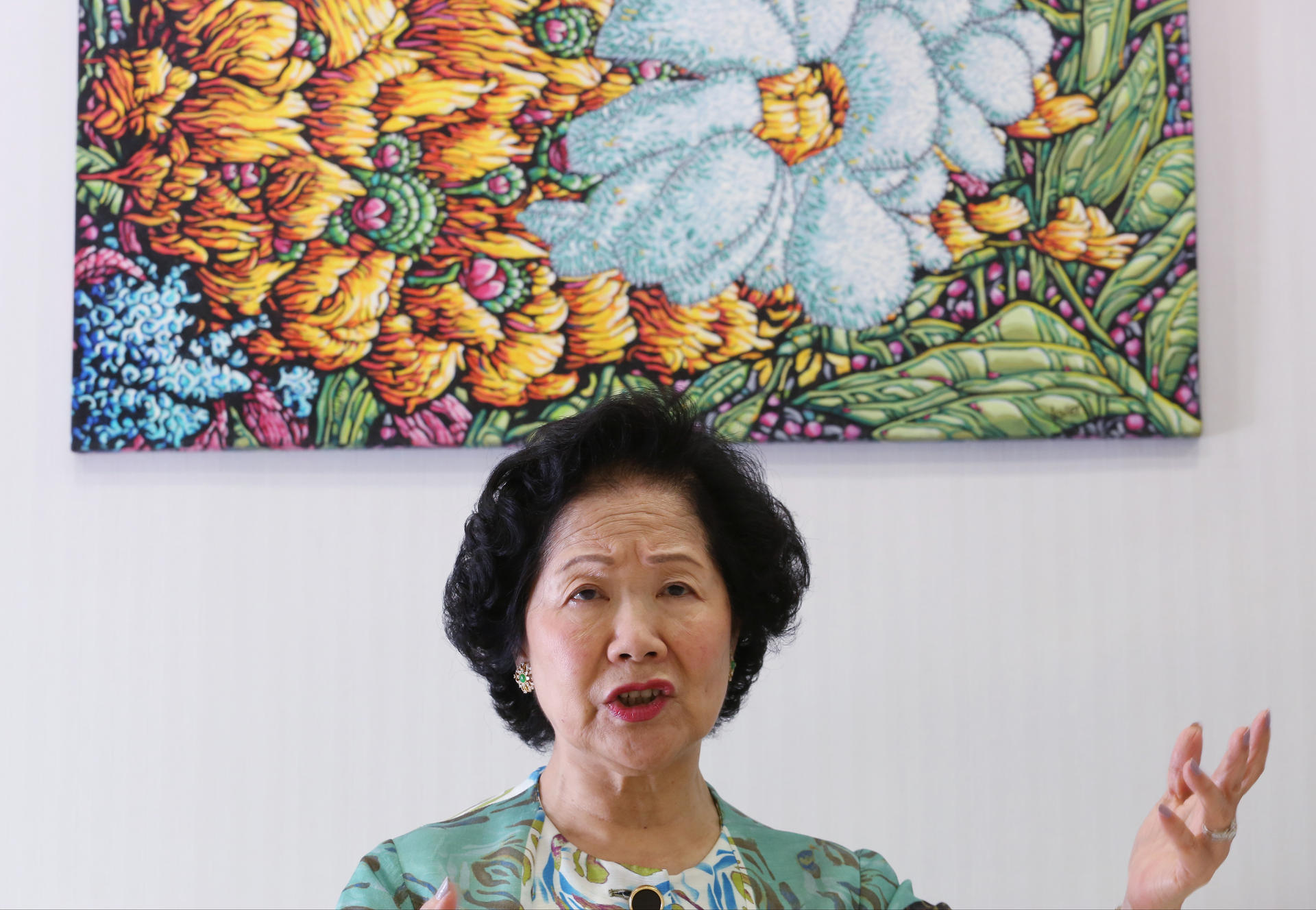 Anson Chan is critical of the Women's Commission. Photo: Felix Wong