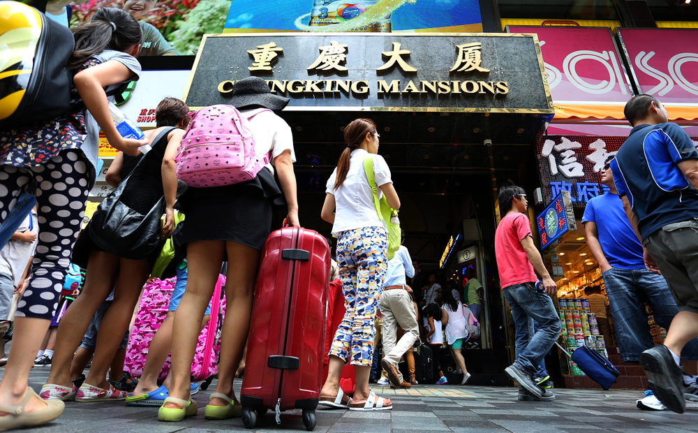 Chungking Mansions was at the centre of an Ebola scare. Photo: Nora Tam