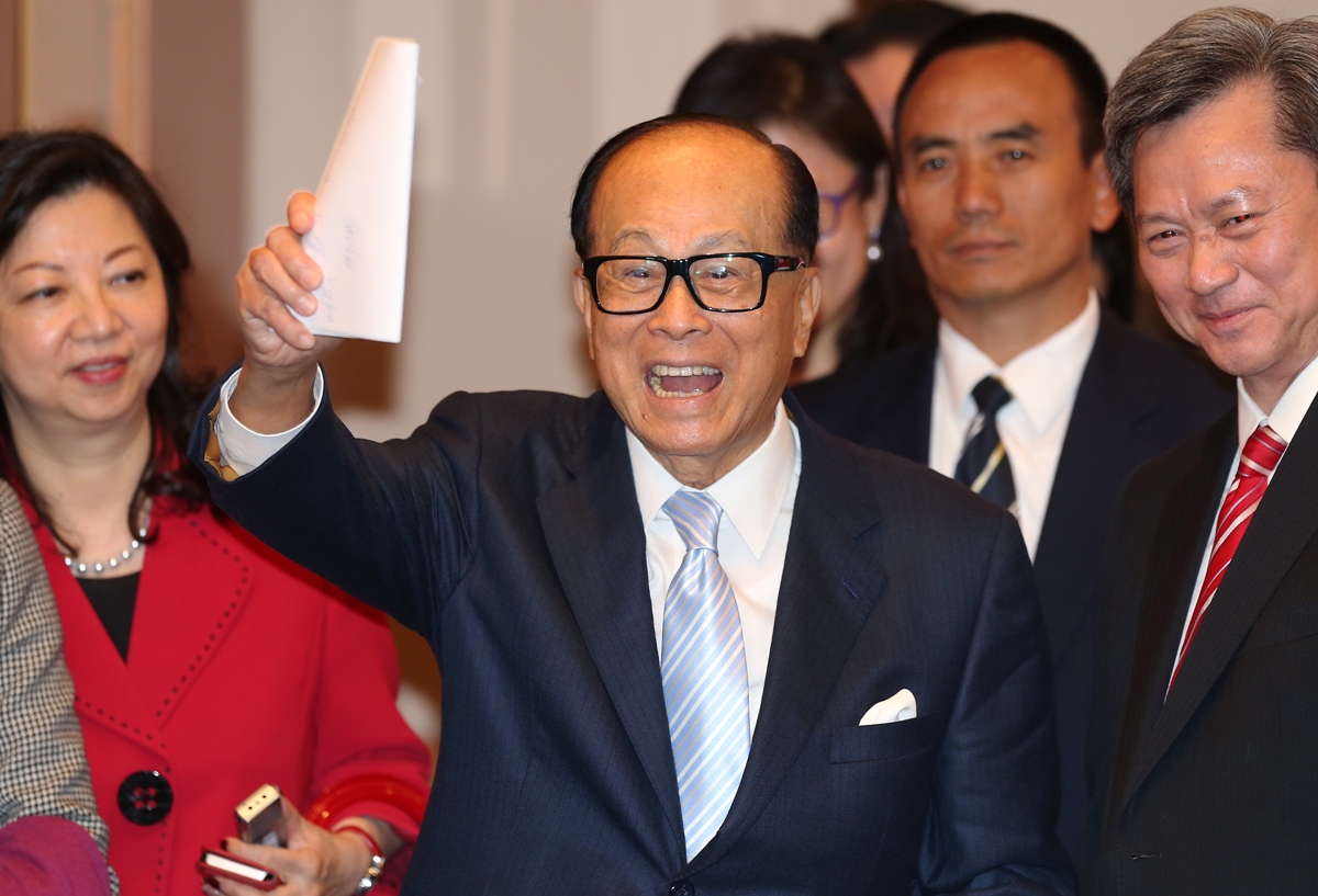 Billionaire Li Ka-shing owns a 7.84 per cent stake in ARA Asset Management. Photo: SCMP