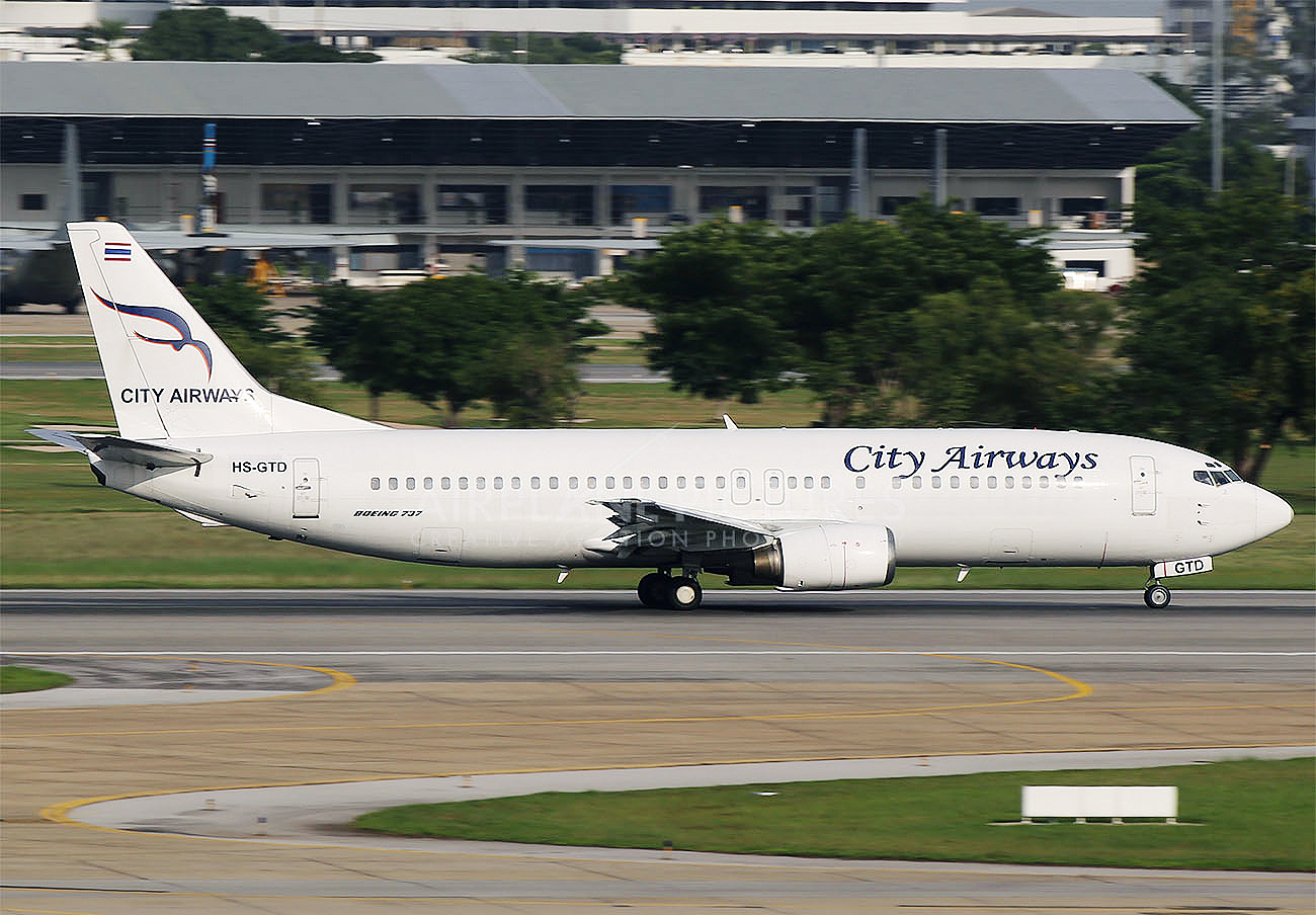 Aviation authorities in Thailand have revoked landing rights for City Airways.