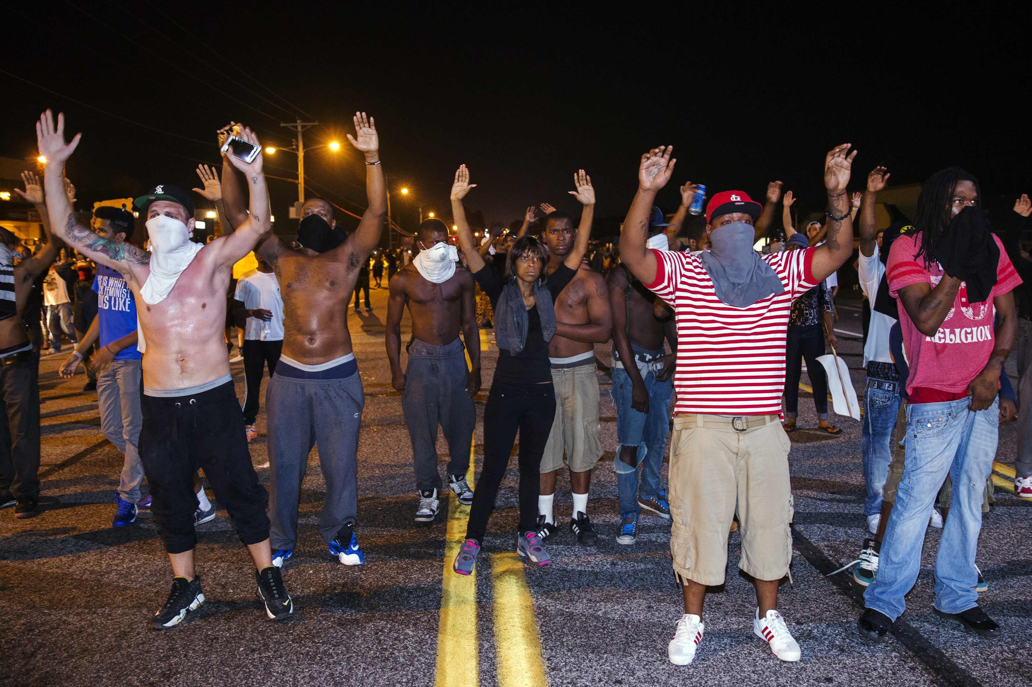 Protests over the police killing of an unarmed black teenager on August 9 in Ferguson have drawn international attention to the St Louis suburb's growing underclass. Photo: Reuters