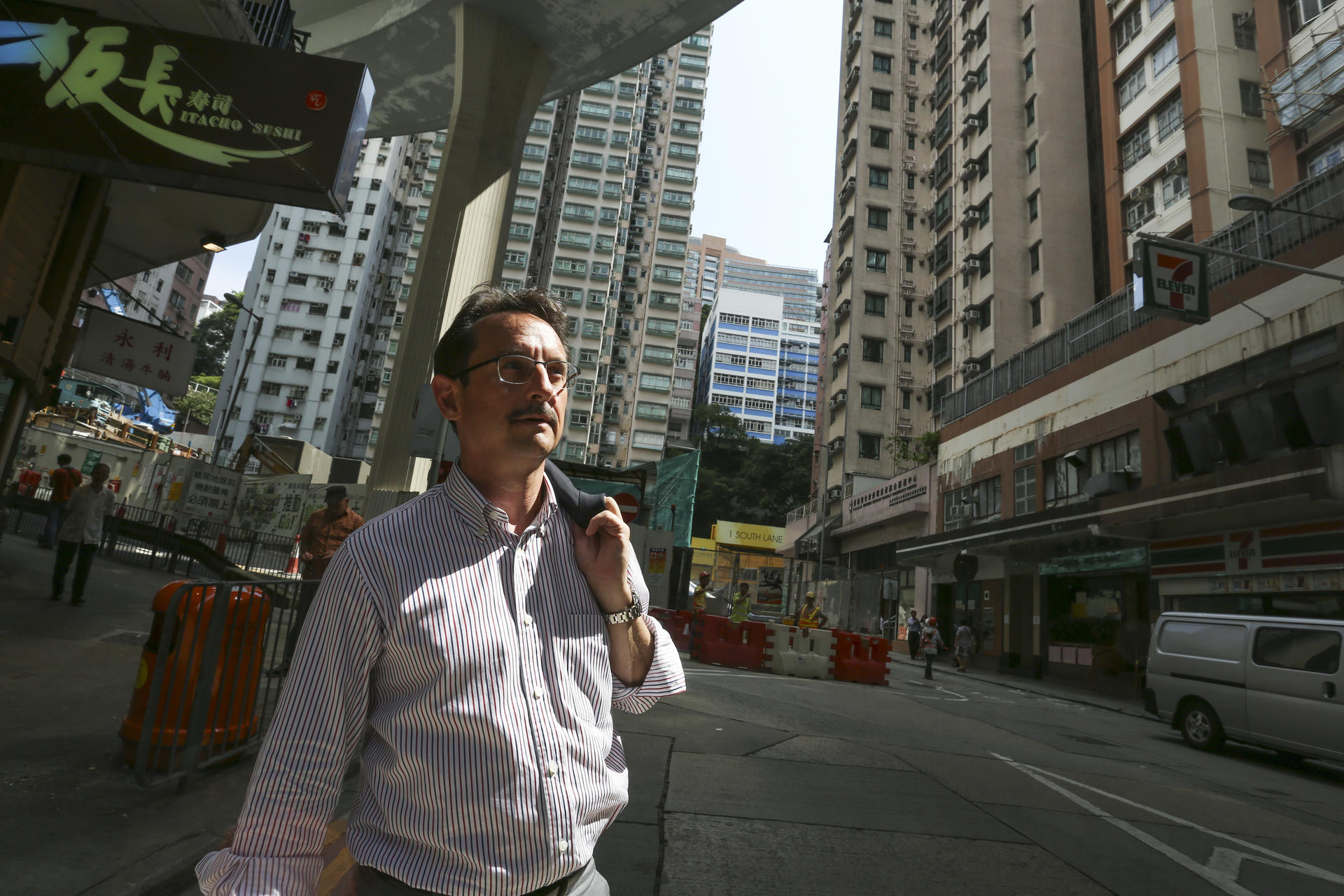 Christopher Dillon made his first investments in Central and Wong Chuk Hang. Photo: Jonathan Wong