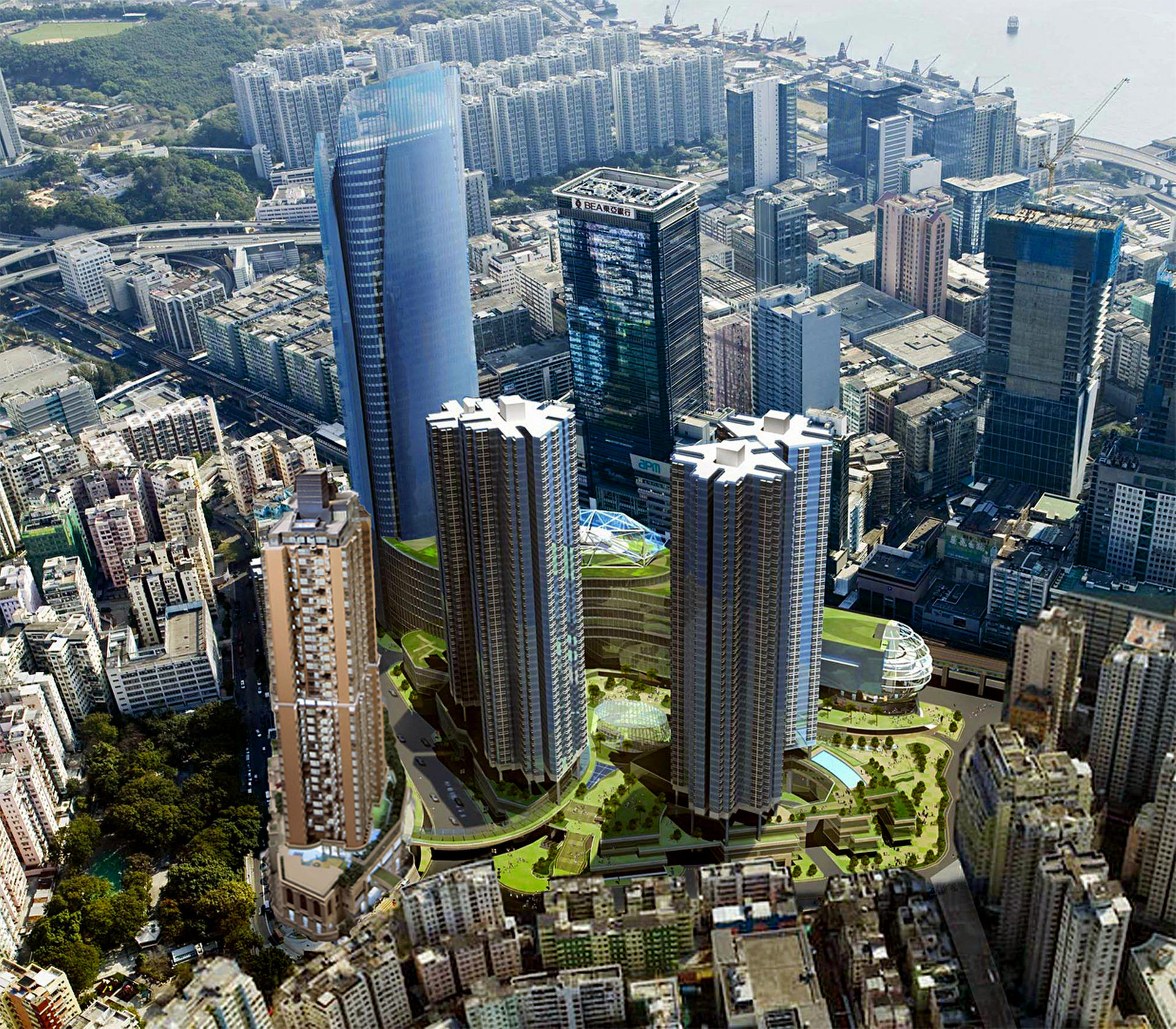 The redevelopment at Kwun Tong is the largest project undertaken by the URA, covering more than 5.35 hectares. Photo: SCMP 