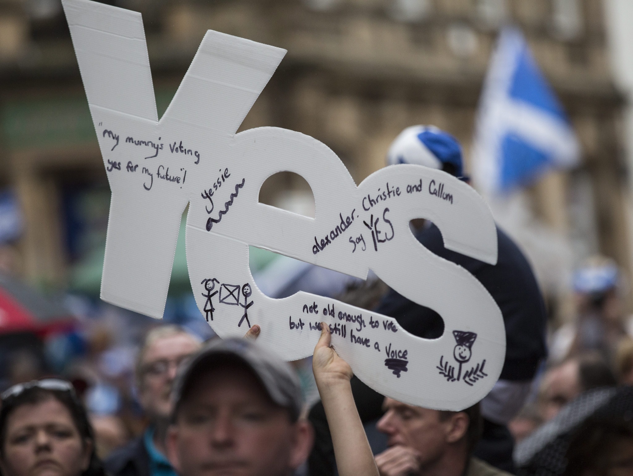 Beijing sees the idea of Scottish independence as a disruptive force. Photo: EPA