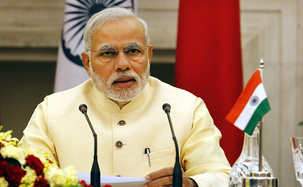 Modi said Indian Muslims were patriotic and would not betray their nation. Photo: EPA