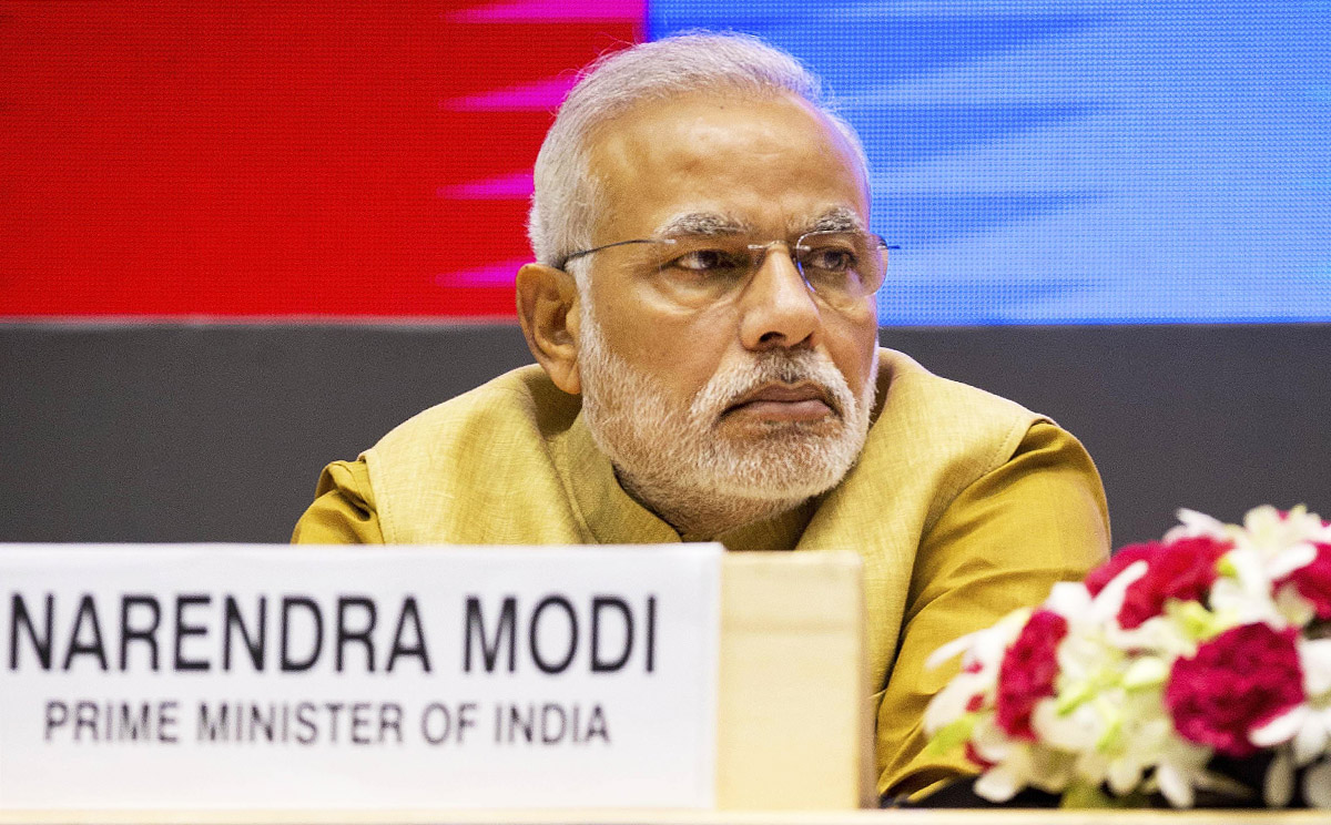 Indian Prime Minister Narendra Modi in New Delhi on Thursday. Photo: Xinhua