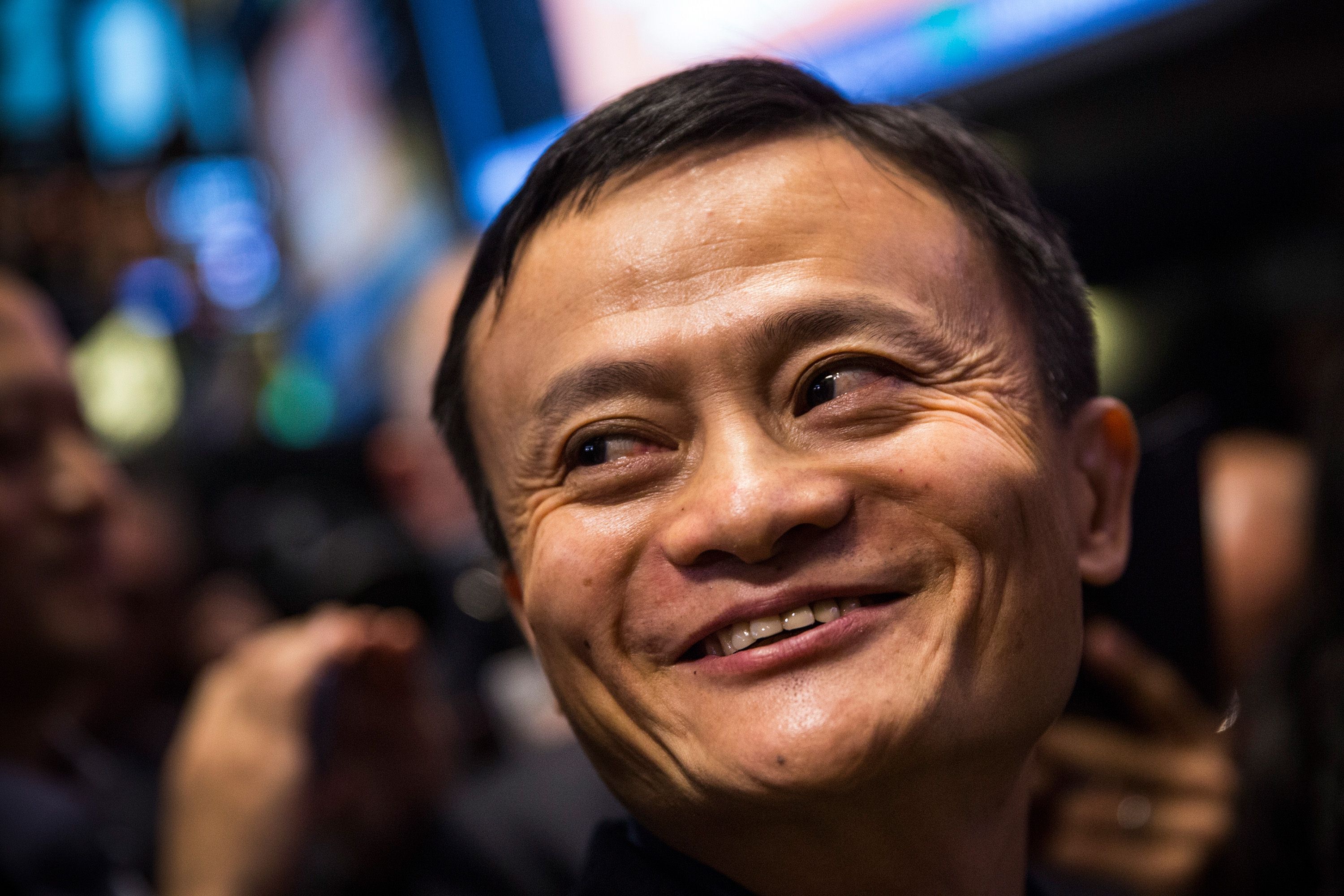 Jack Ma has long insisted that the company's guiding principle is to put the customer first, employees second and shareholders third. Photo: AFP