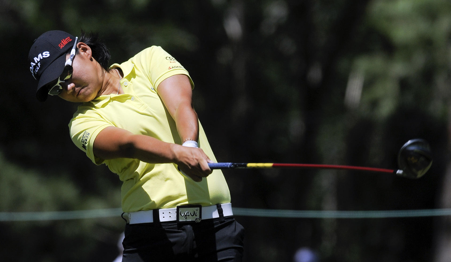Taiwanese golfer Tseng Ya-ni is struggling to regain the form she had from 2011 to 2013, but glimpses of her best have resurfaced in Beijing. Photo: AP