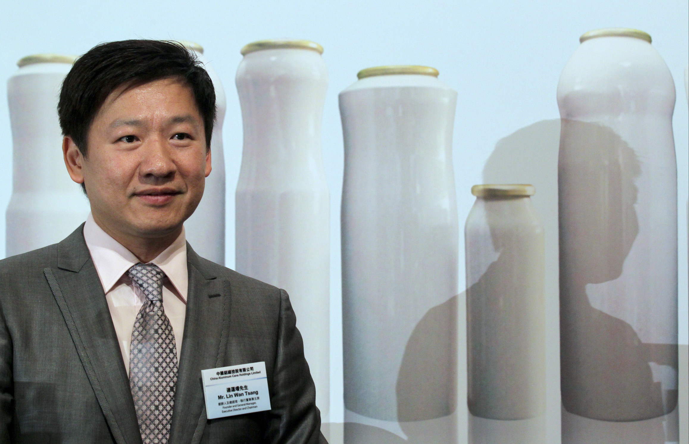 Chairman Lin Wan-tsang and his associates hold 75 per cent of China Aluminium Cans. Photo: Dickson Lee