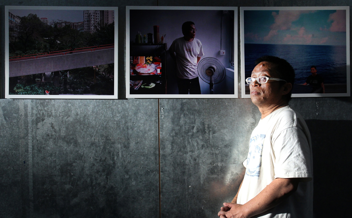 The book and photo exhibition, "Life and Times", document the stories and daily struggles of some recovering mental health patients. Photo: Dickson Lee
