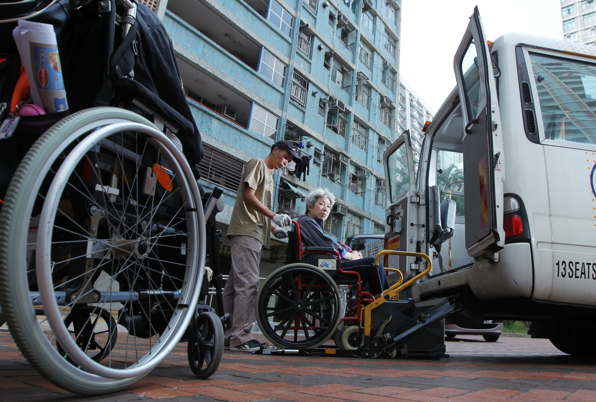 It is wrong to conceive persons with disabilities as non-productive, and even more wrong to see them as a group asking only for favours or welfare. Photo: Nora Tam