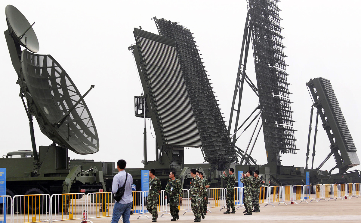 The PLA shows off some of its advanced land-to-air missile and radar hardware at Airshow China yesterday. Photo: Dickson Lee