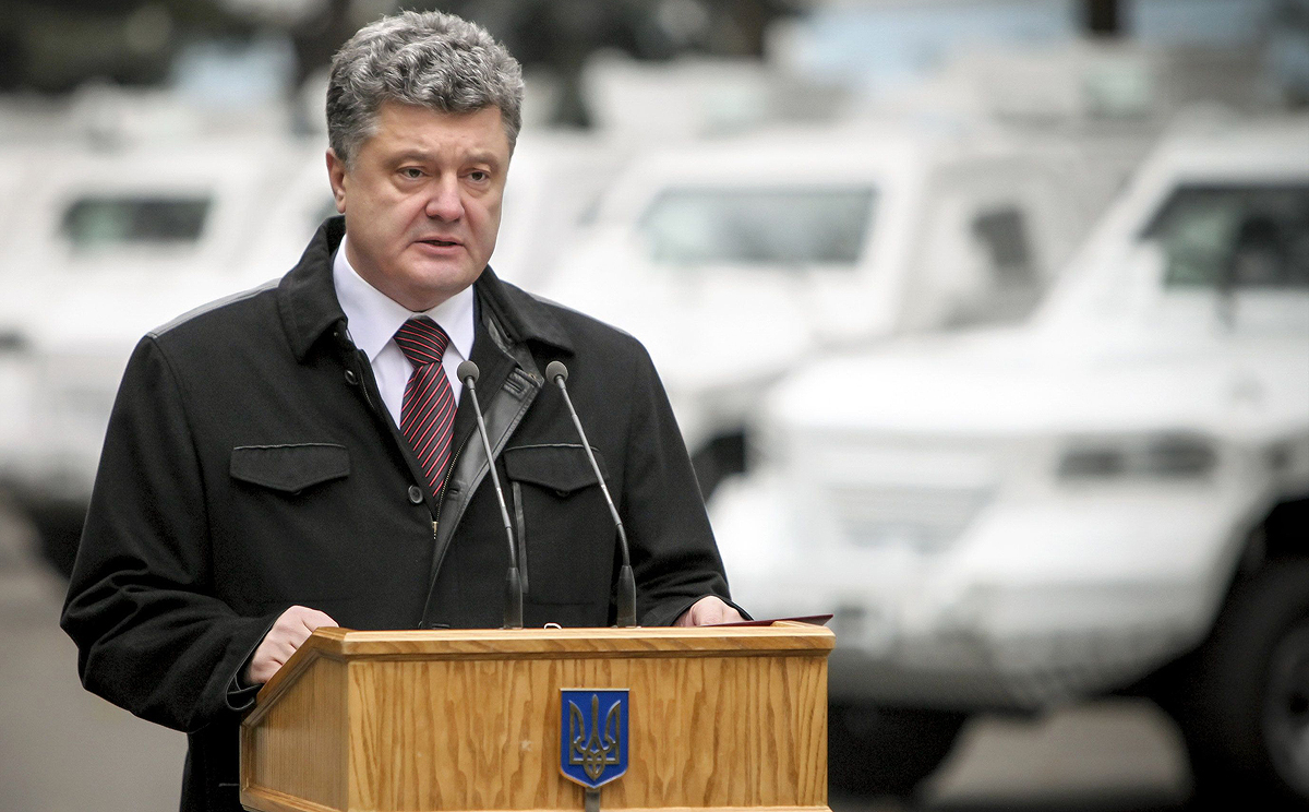 Ukrainian President Petro Poroshenko. Photo: AFP