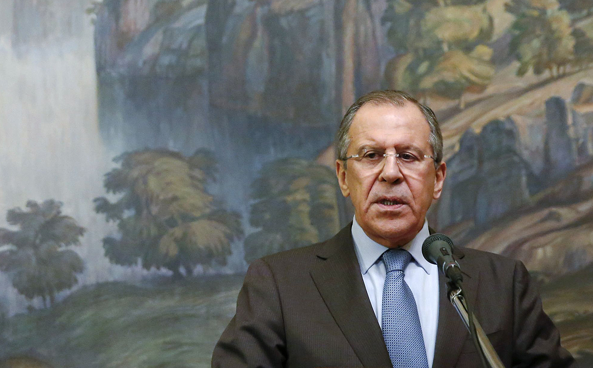 Russia's Foreign Minister Sergei Lavrov. Photo: Reuters