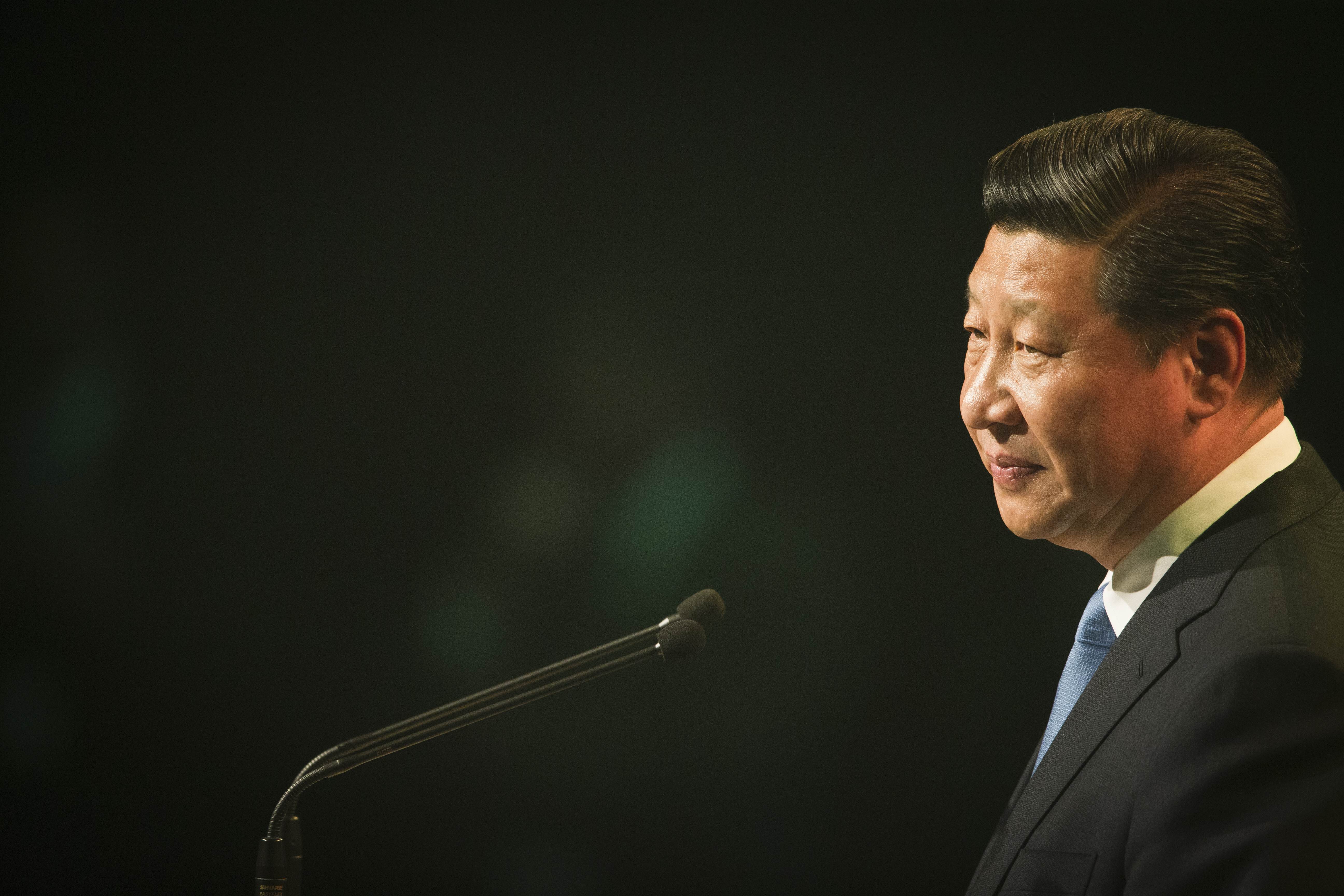 President Xi Jinping has been praised by Zhang Quanjing, the Communist Party's former personnel chief, for promoting Mao's thinking since he came to power. Photo: AFP