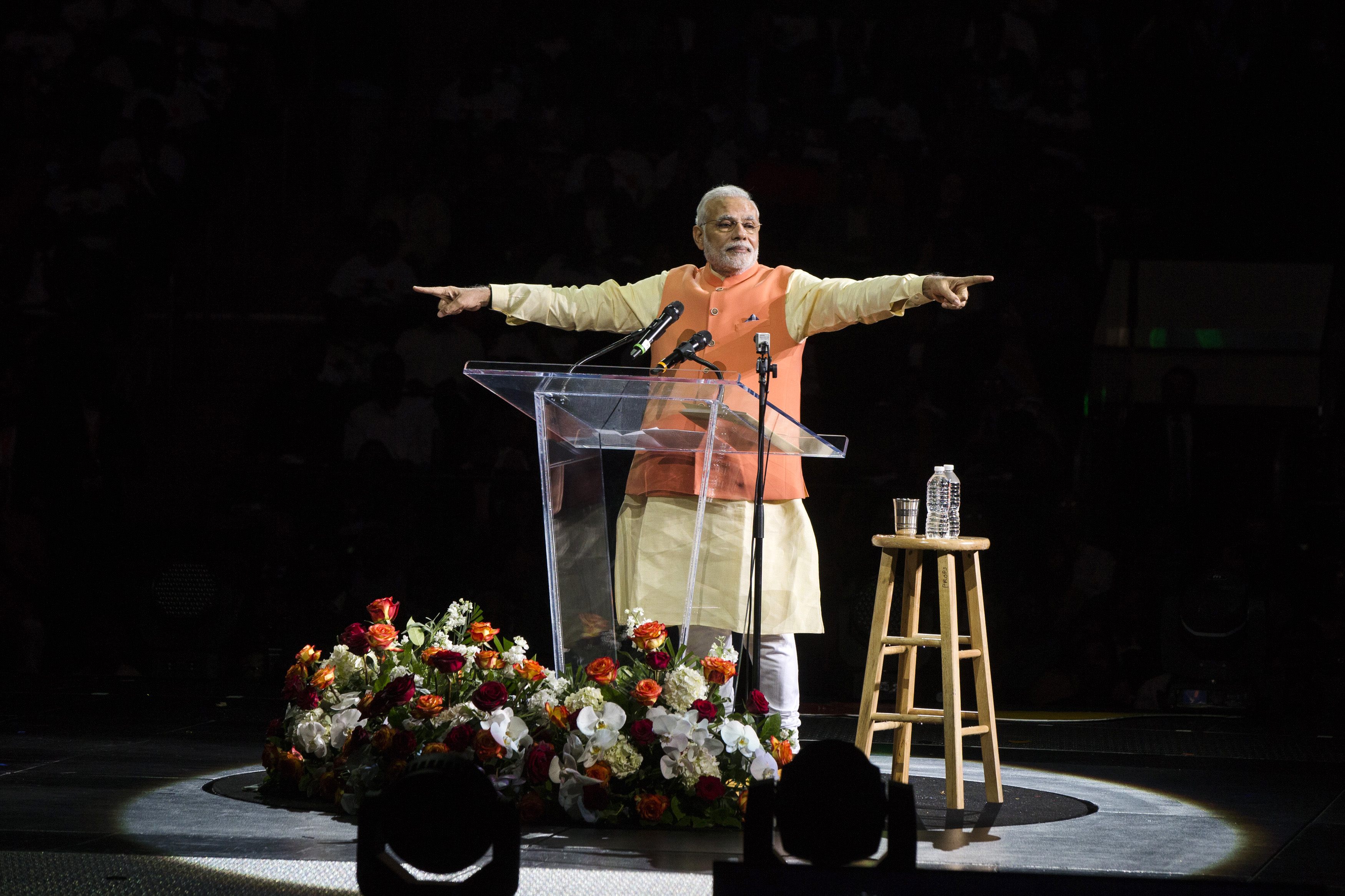Prime Minister Narendra Modi was catapulted onto the national stage on the back of an enviable track record in Gujarat. Photo: Reuters